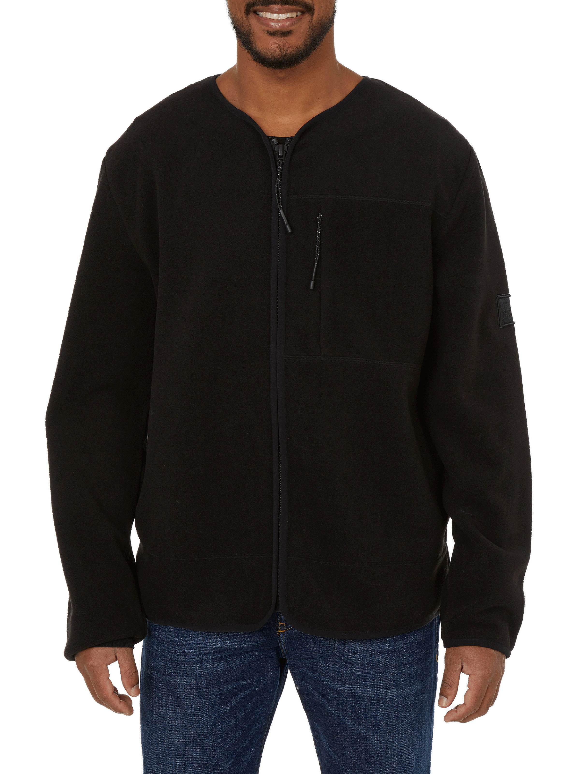 RAINS Veste polaire Noir