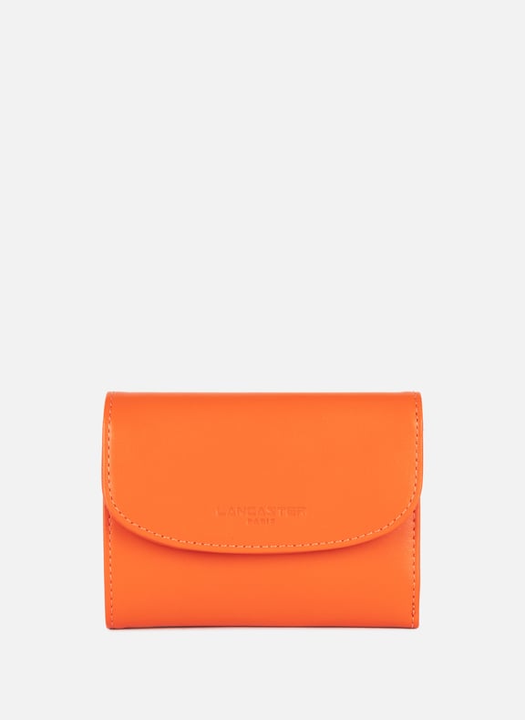 Back to back wallet - Paris PM Orange by LANCASTER LANCASTER Back to back wallet - Paris PM Orange