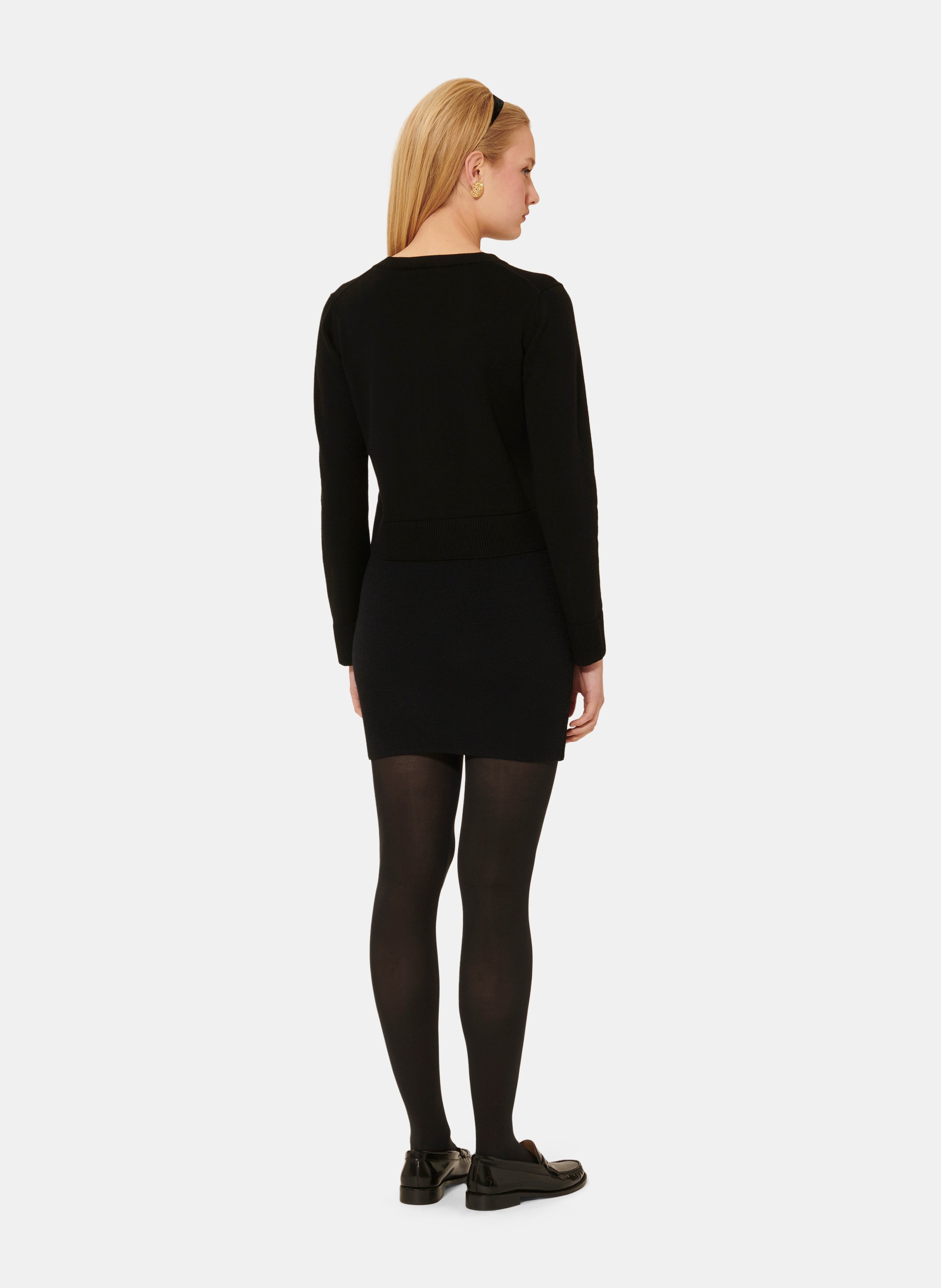 Gilet gyslain TARA JARMON Noir