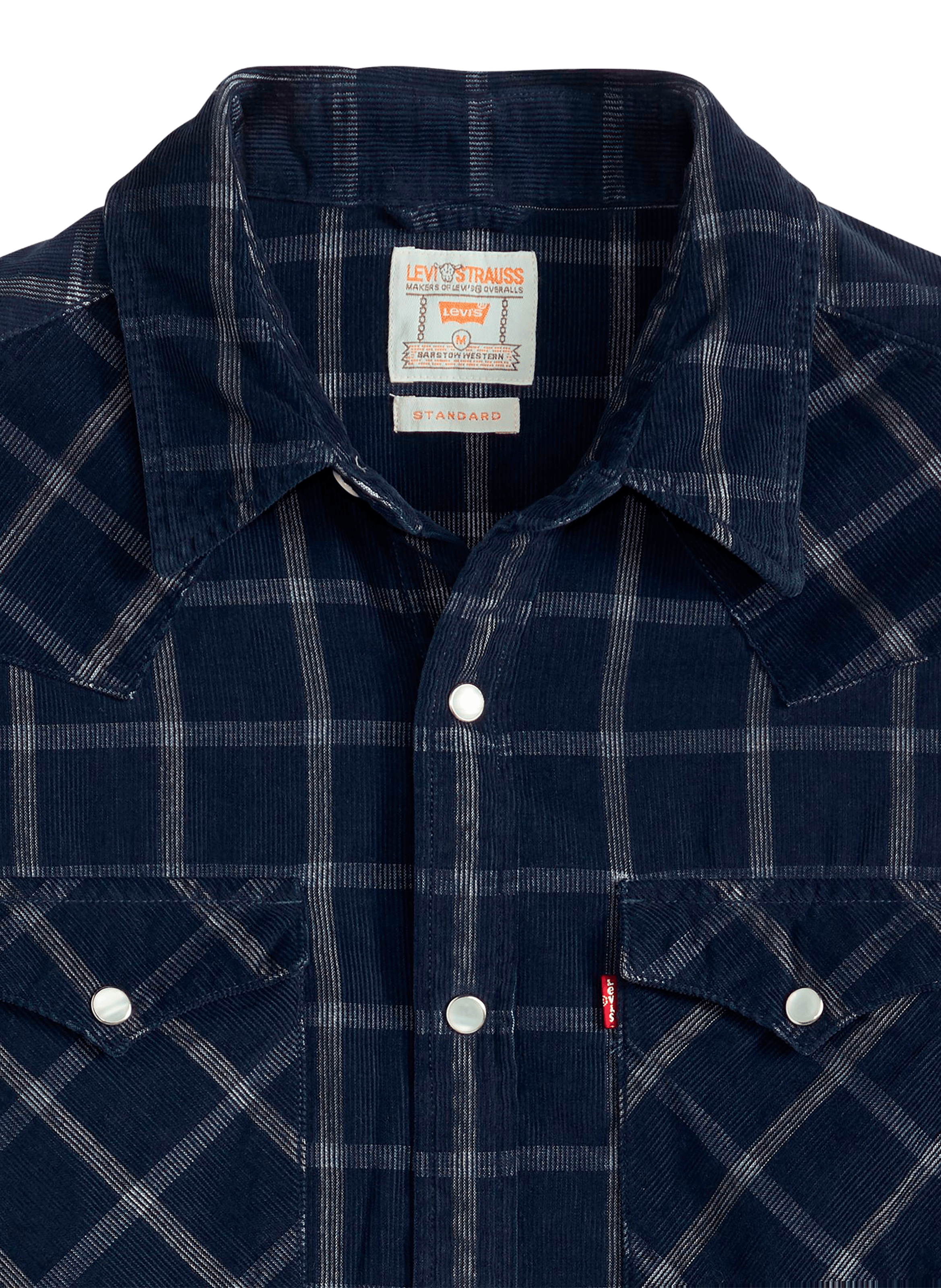 Chemise en velours côtelé LEVI&#039;S Bleu