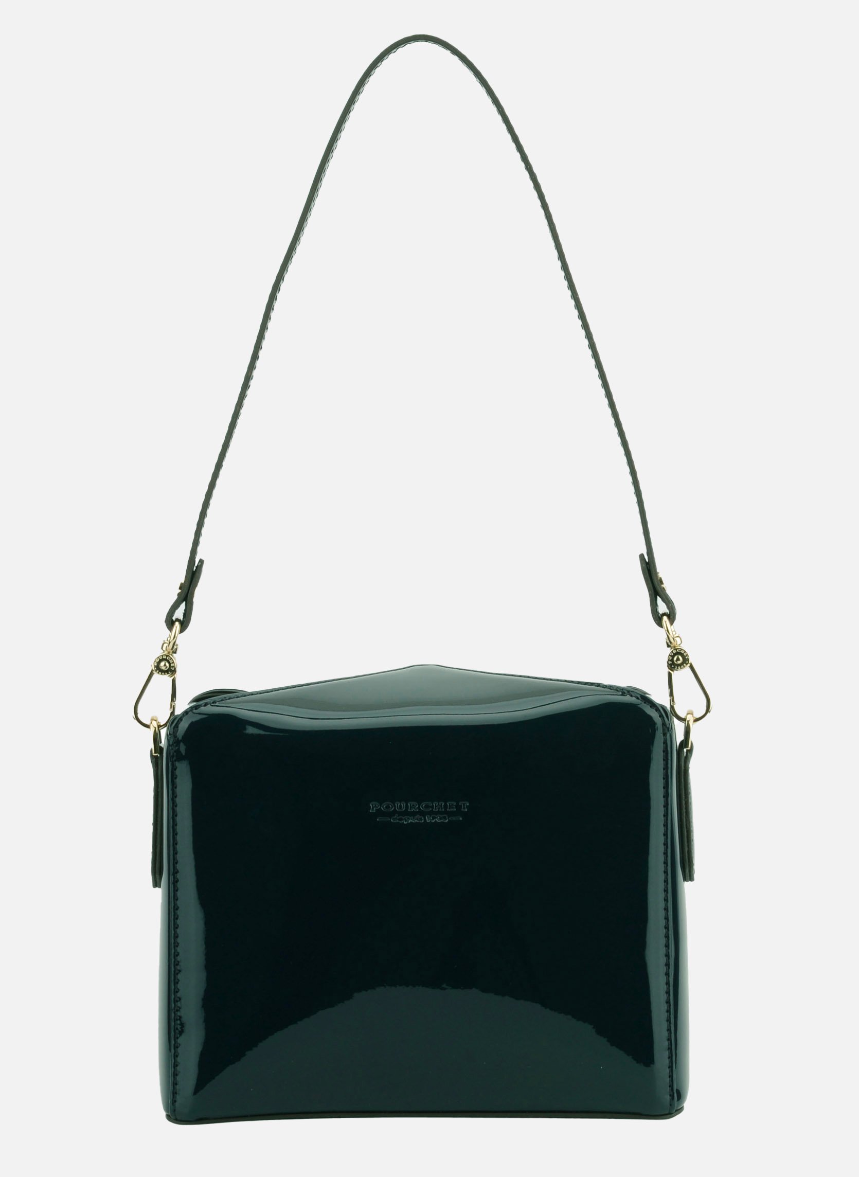 Cassetta vernis - sac porté épaule POURCHET Kaki