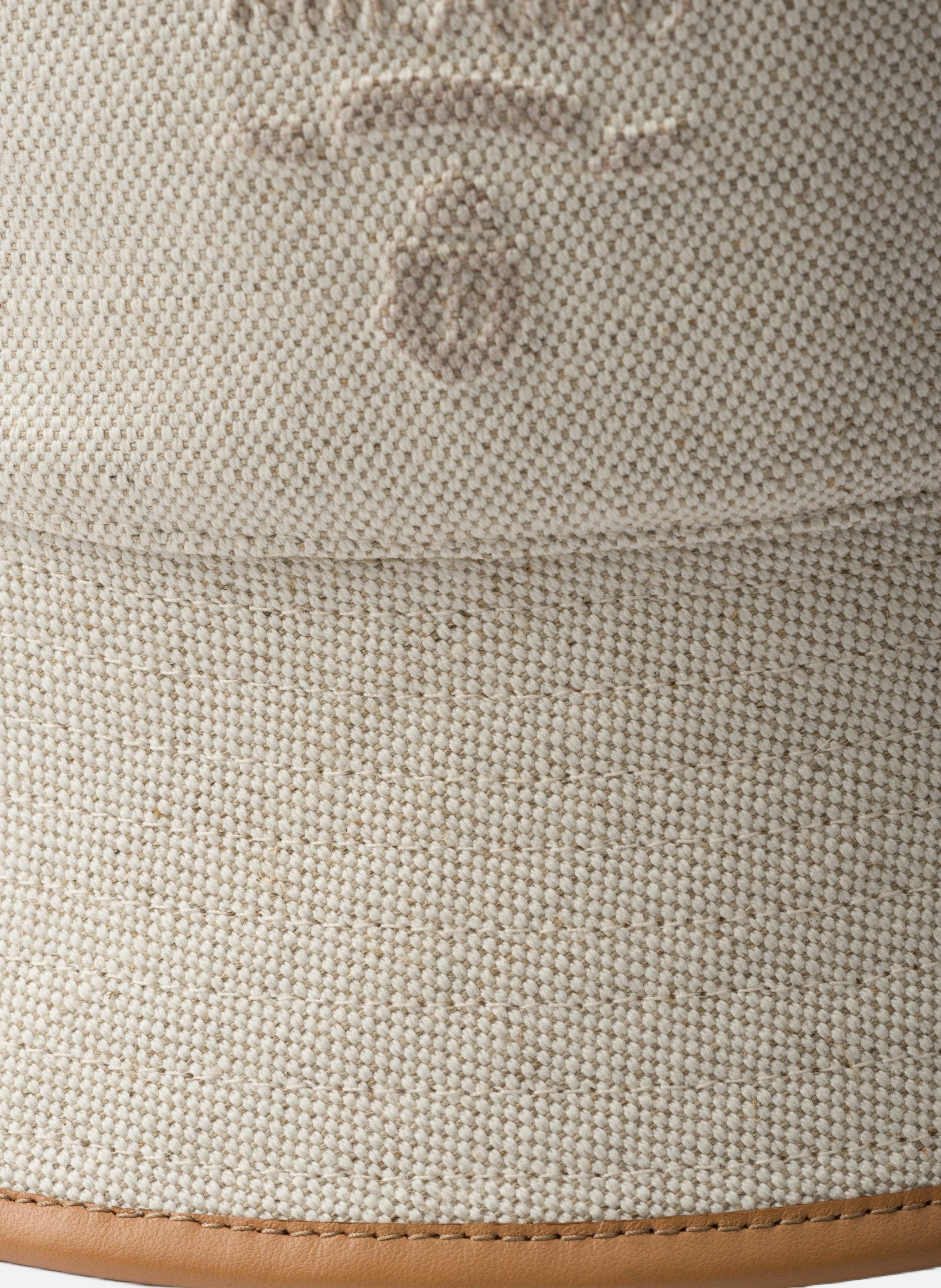 Bob en lin mélangé PRADA Beige