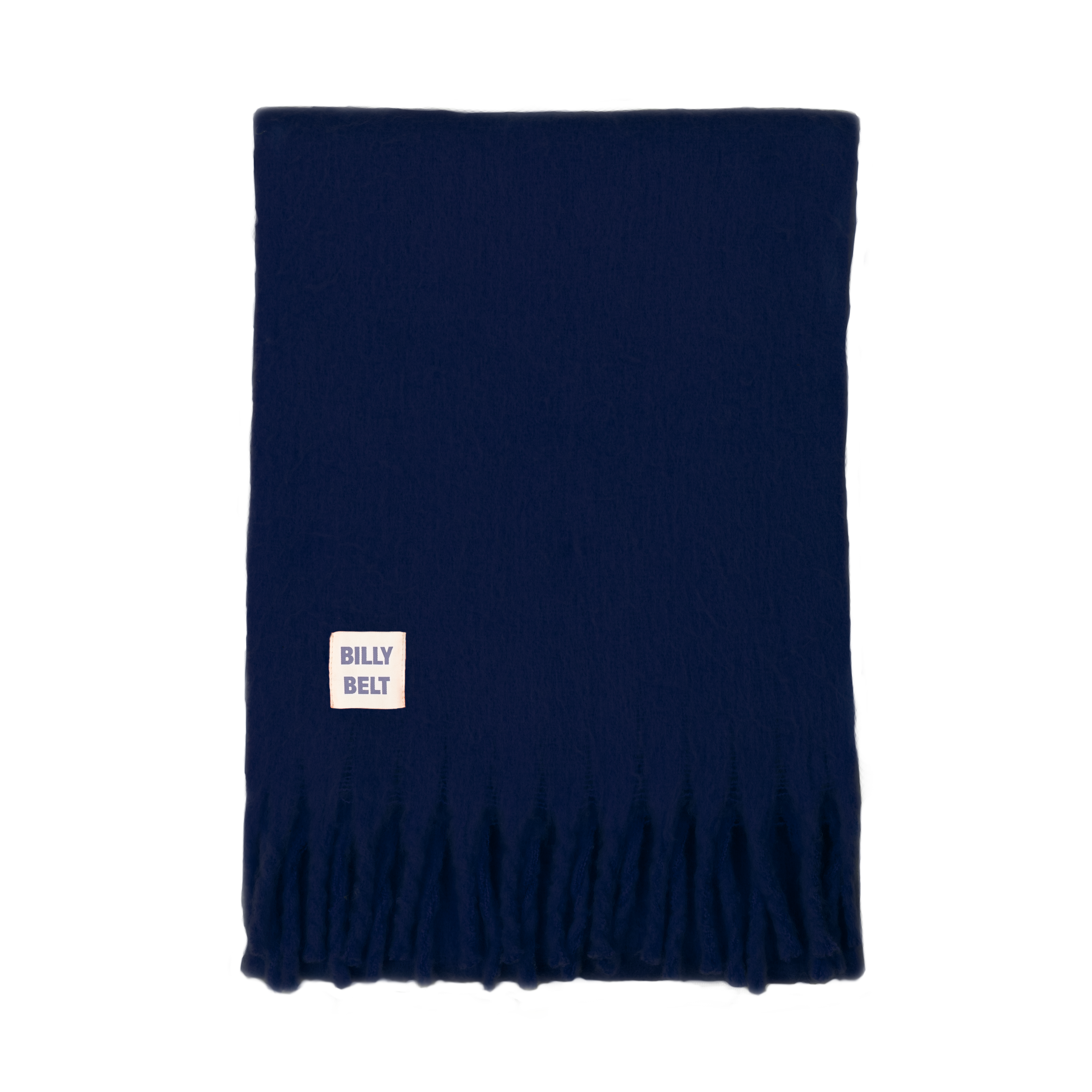 Grande écharpe à franges BILLYBELT Bleu