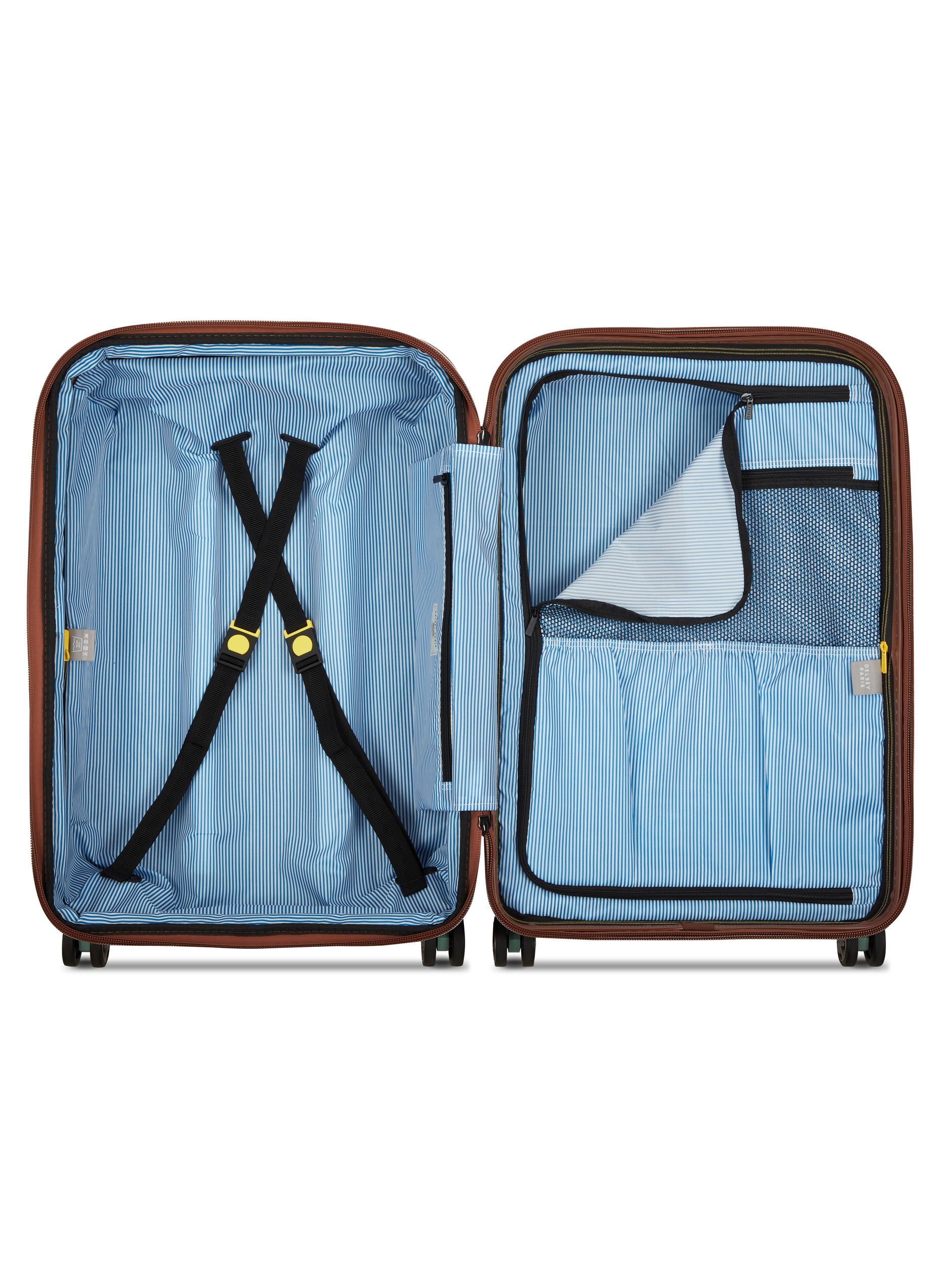 Valise soute rigide taille l - carrousel 2 DELSEY PARIS Bleu