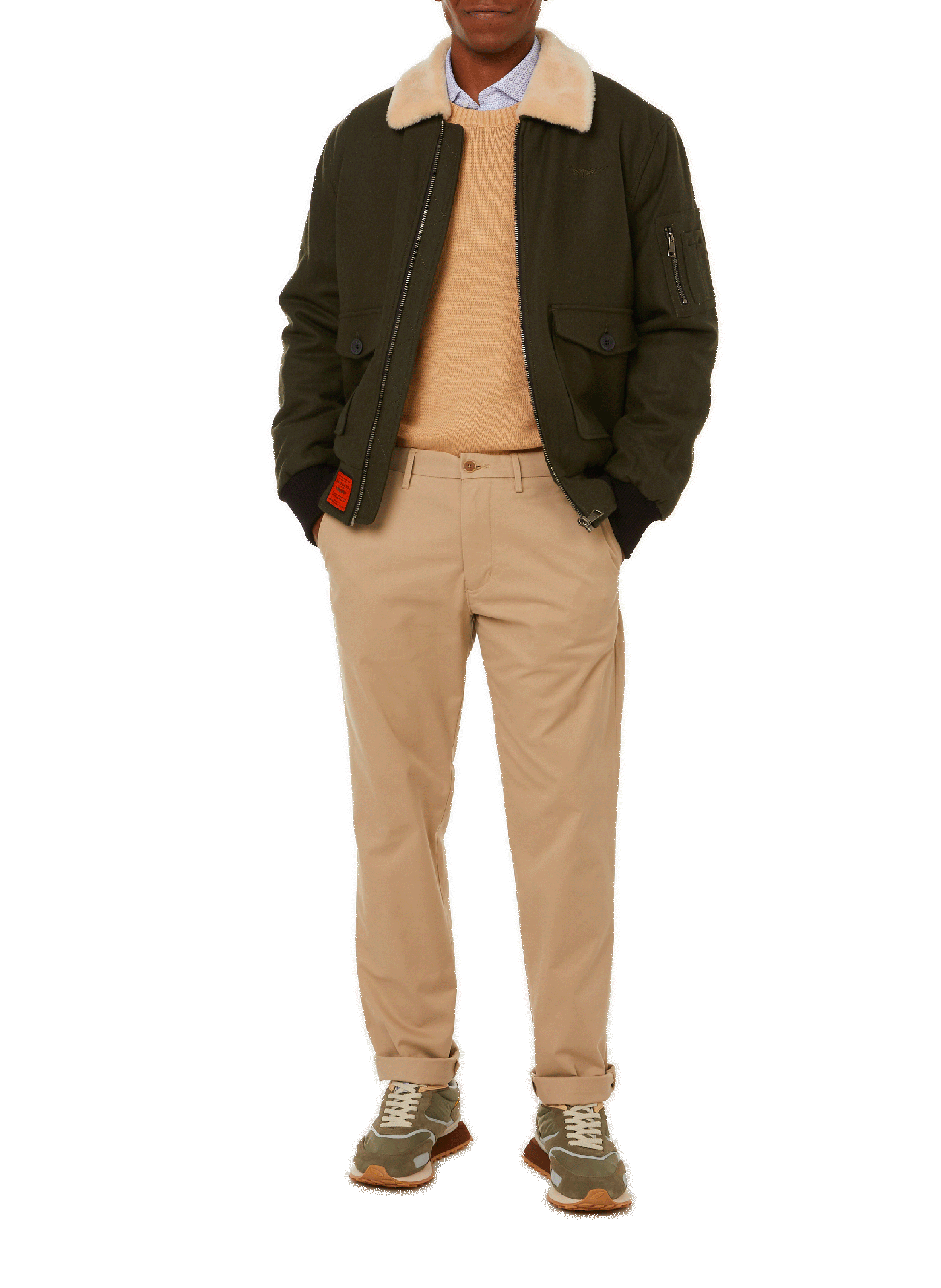 Straight-fit chinos TOMMY HILFIGER Beige