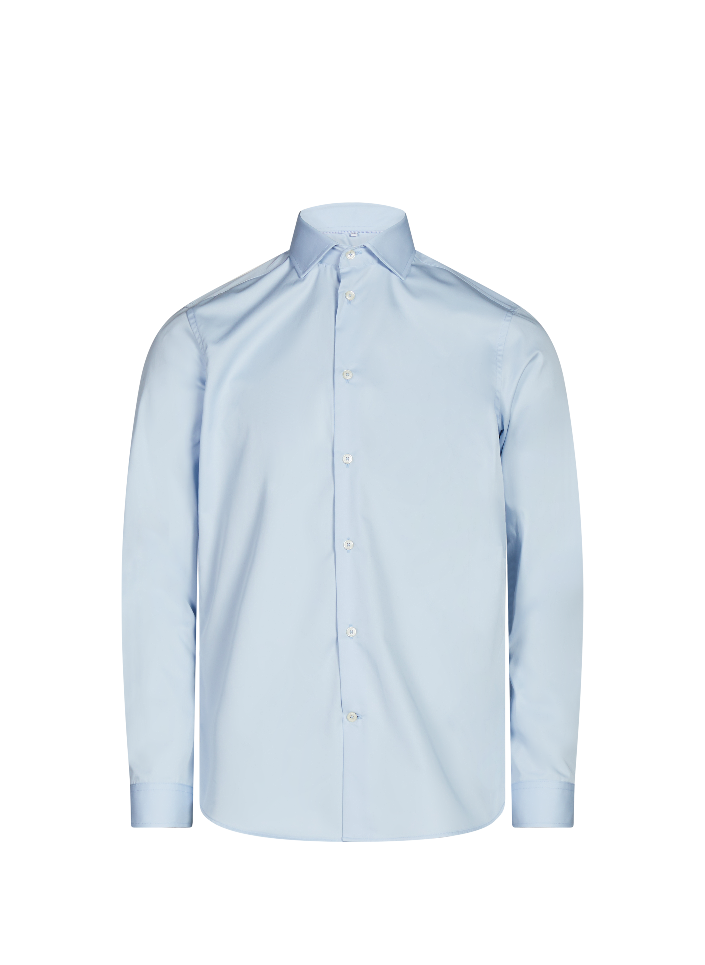 AU PRINTEMPS PARIS Chemise slim en coton  Bleu