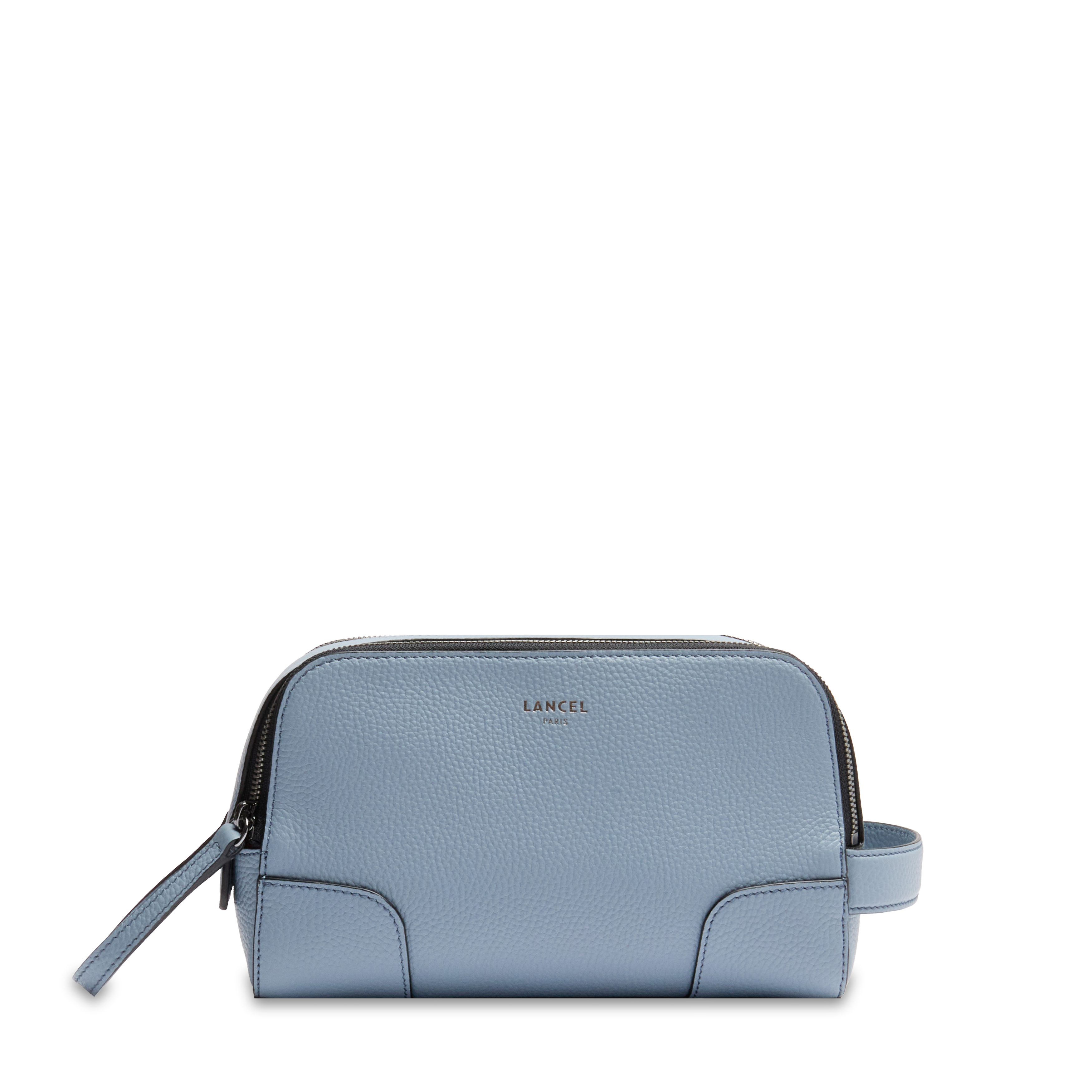 Trousse de toilette charlie de lancel en cuir LANCEL Bleu