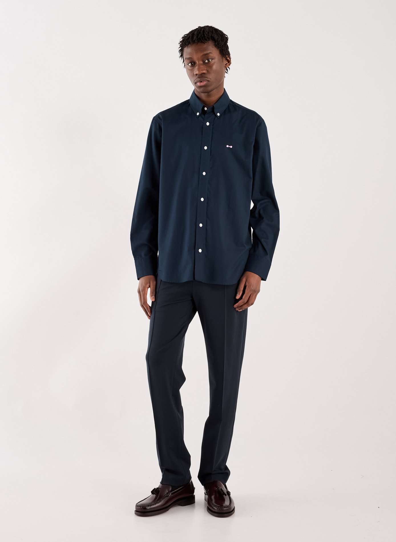 Cotton shirt EDEN PARK Blue