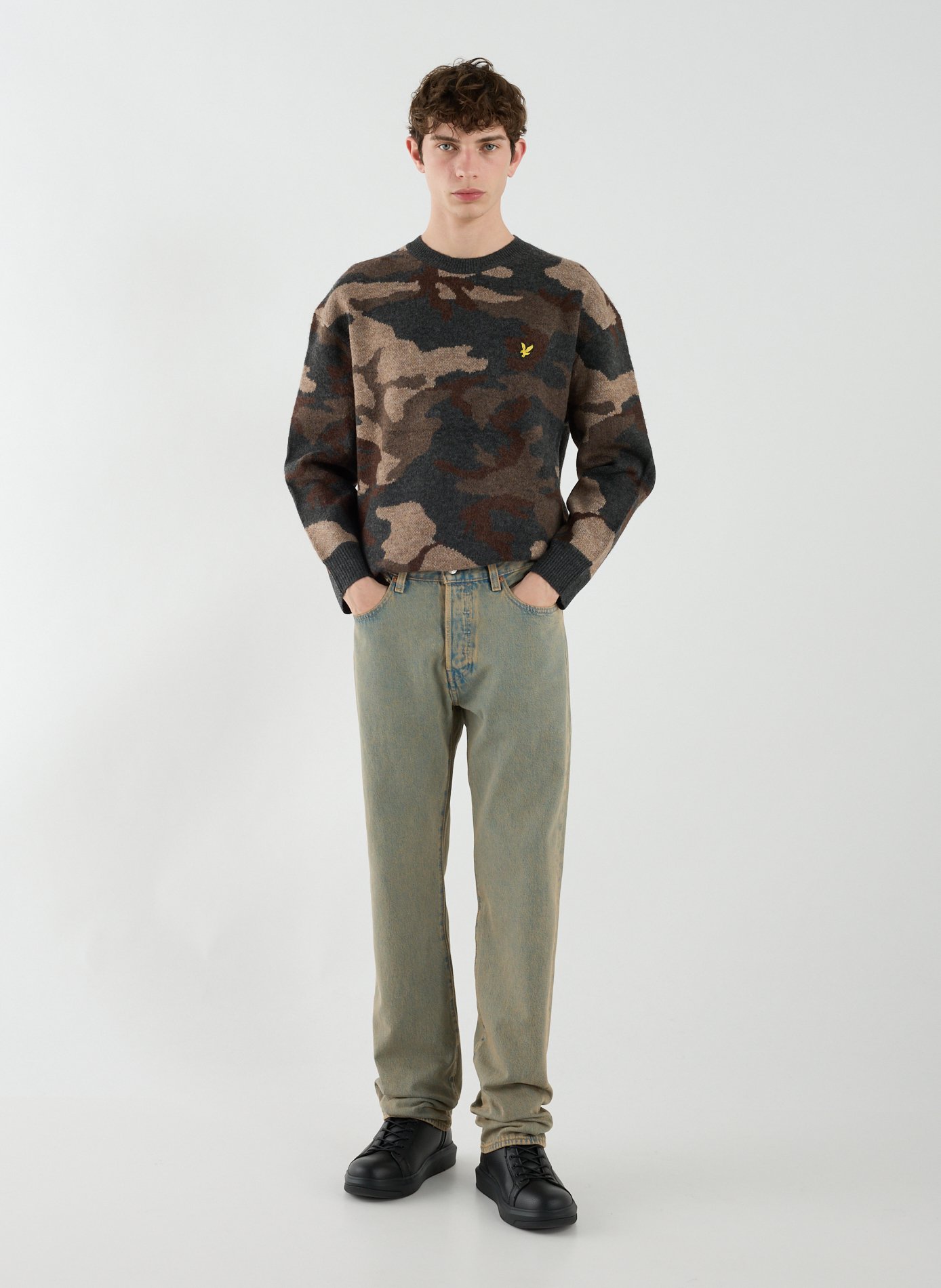 Printed jumper  LYLE &amp; SCOTT Green