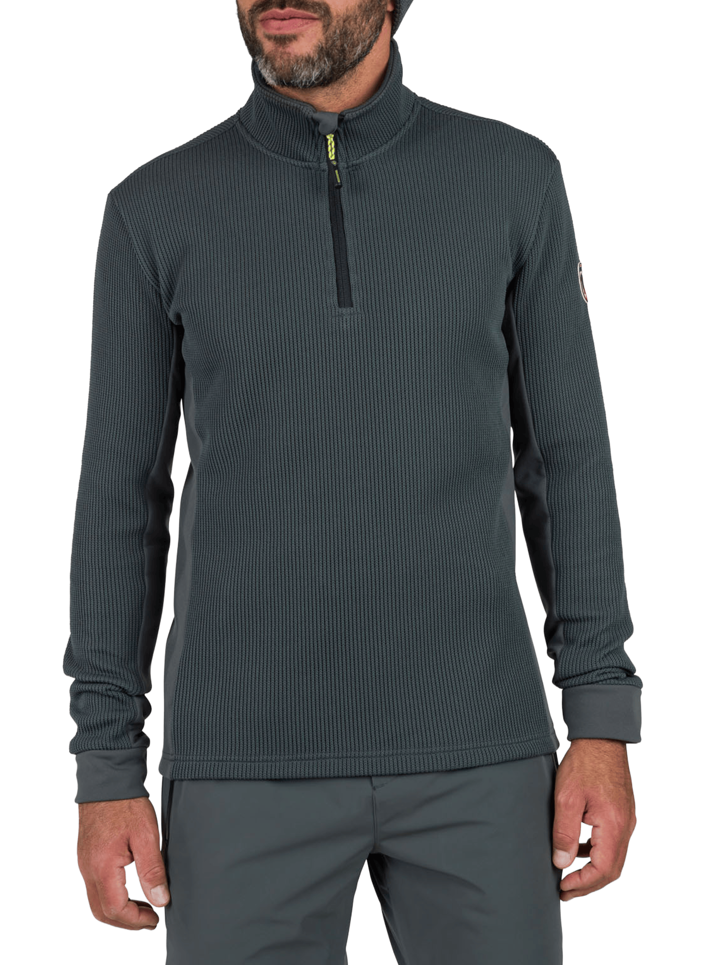 ROSSIGNOL Polaire à col zippé Gris