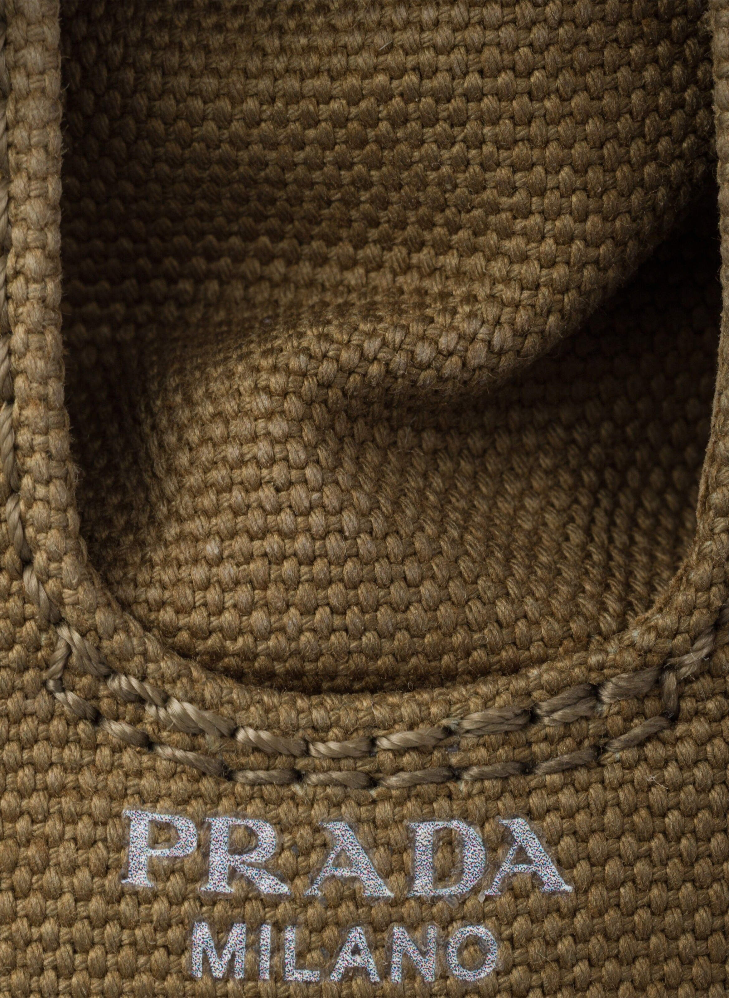 Baskets en toile collapse PRADA Vert