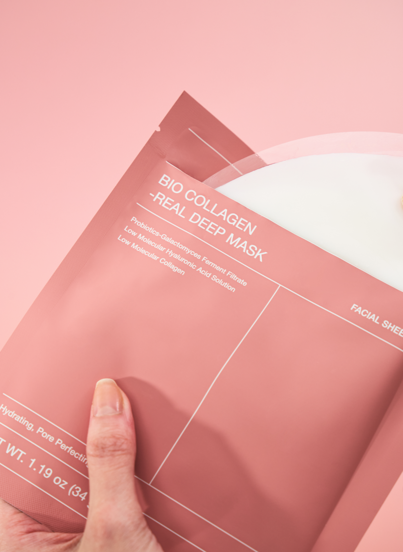 Pack de 4 Masque Profond Véritable Bio Collagène BIODANCE No color