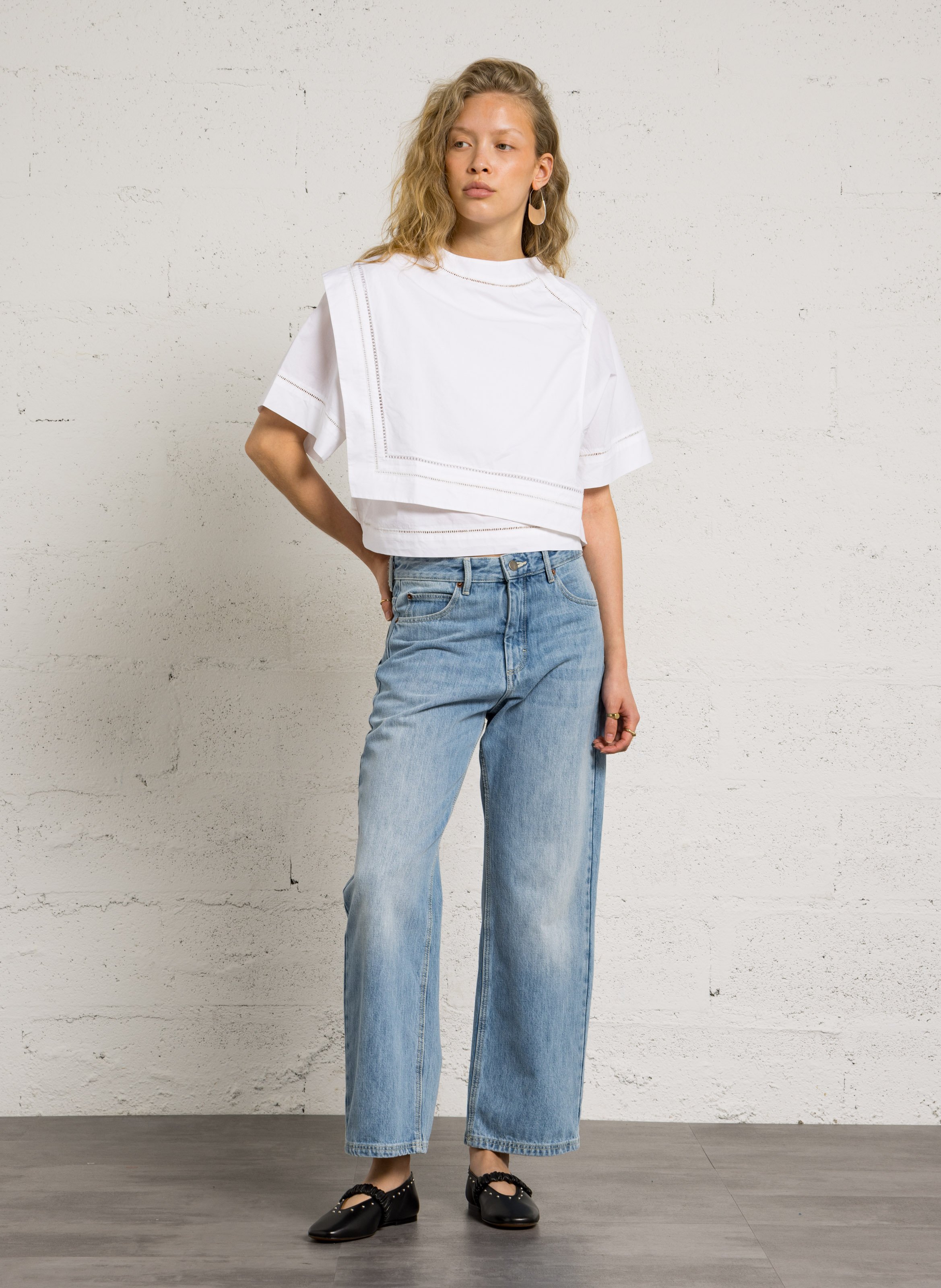 Jean droit harrison SOEUR Bleu