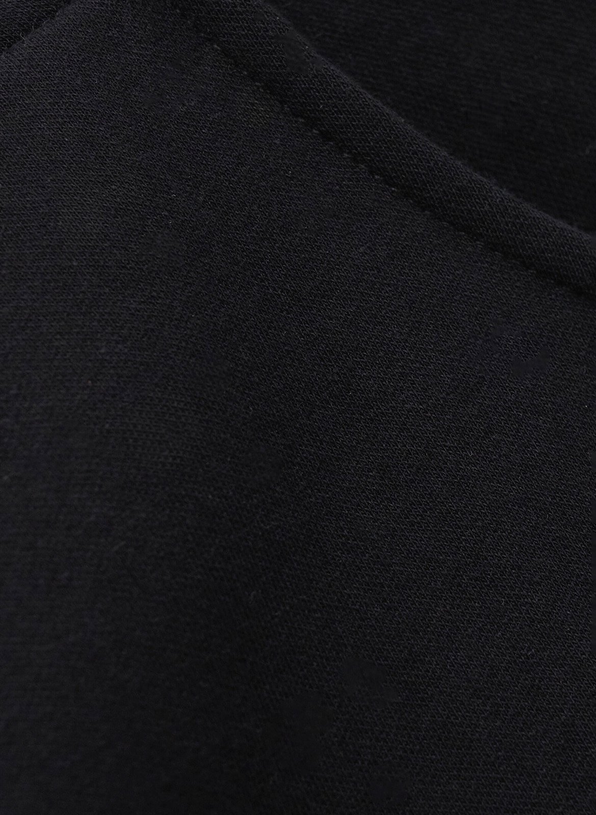 Top bouffant col rond en coton mélangé branny BA&SH Noir