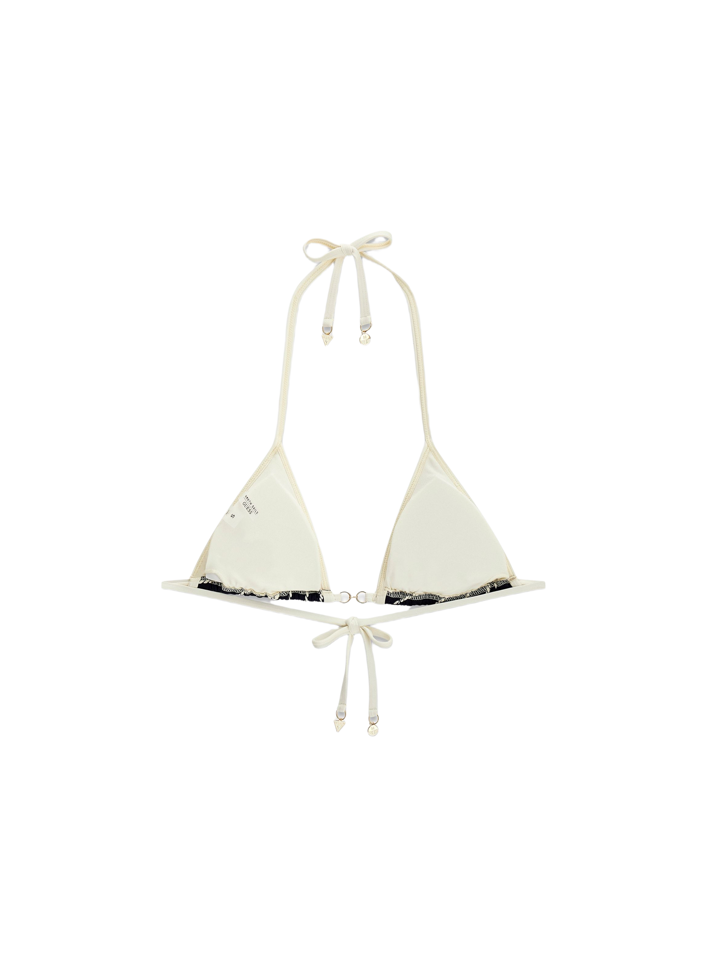 Triangle bikini top with logo GUESS Multicolour