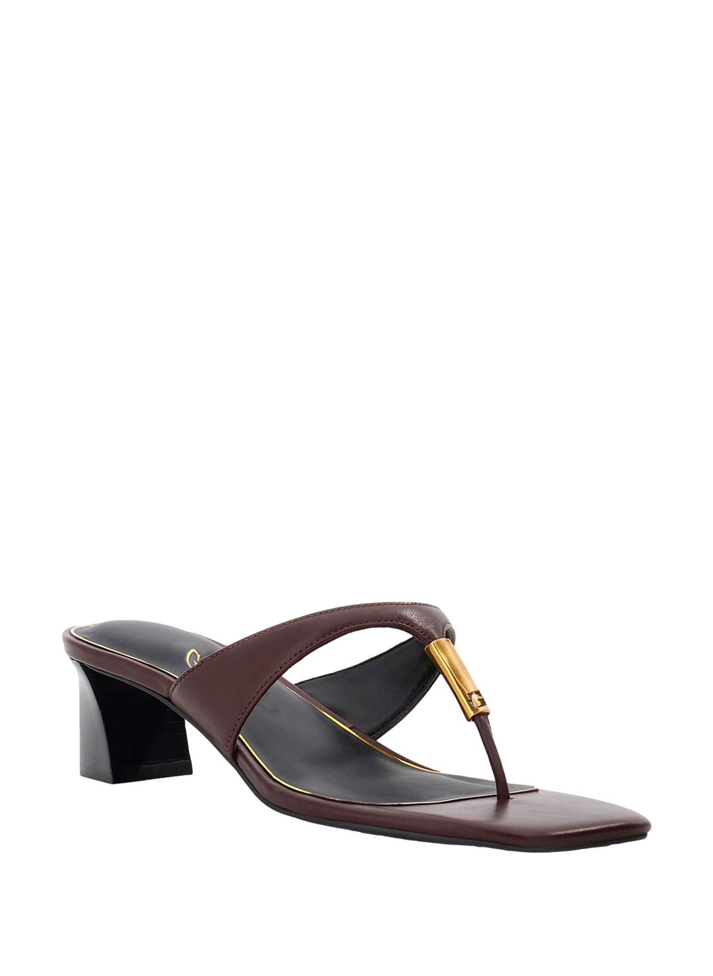 Yaiza leather sandals GUESS Red