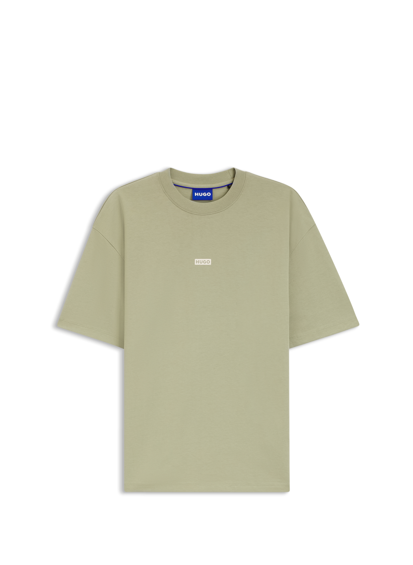 T-shirt met korte mouwen, bedrukt in katoen NALONO Beige overflow