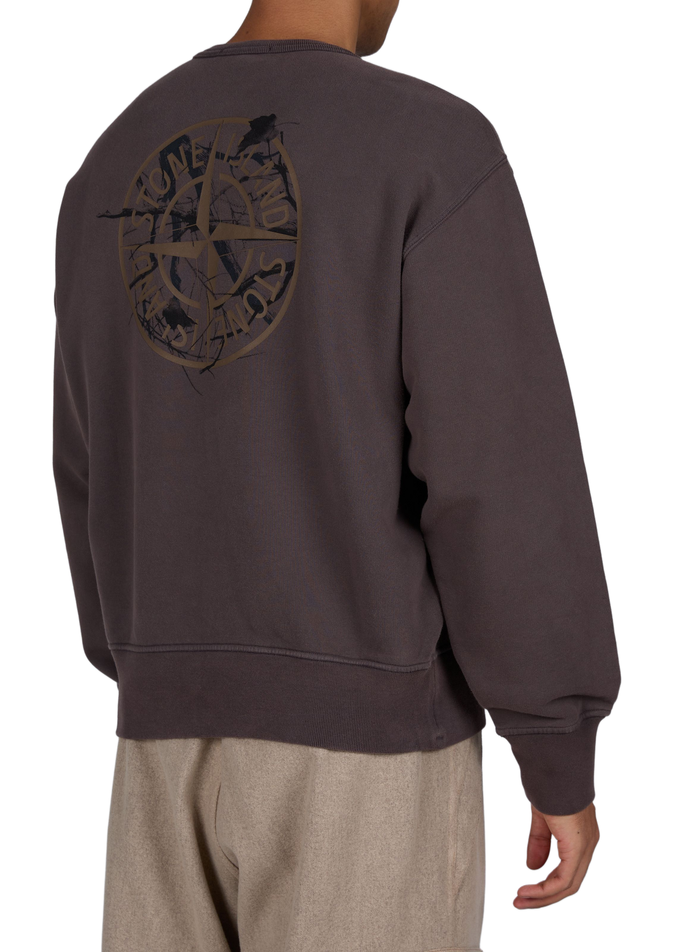 Sweatshirt Caspian aus Baumwolle STONE ISLAND Rot