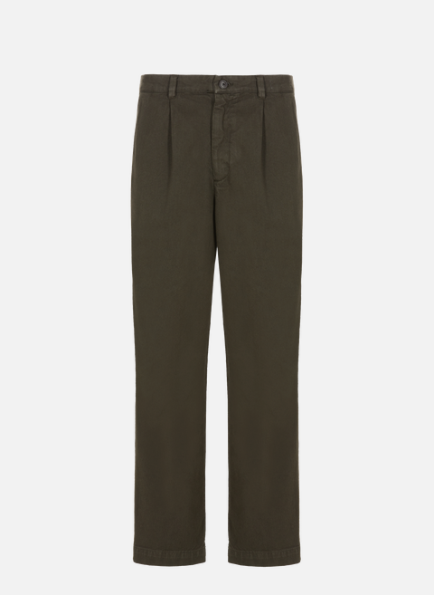 Slim cotton blend pants GreenSEASON 1865 