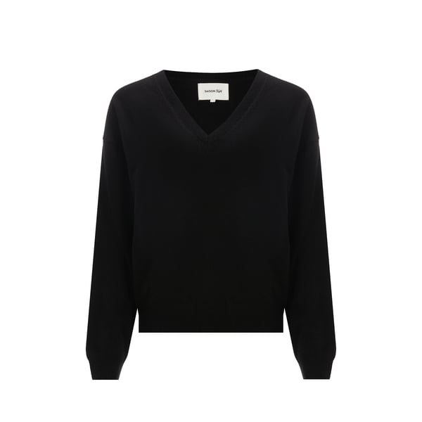 Pull col V en cachemire