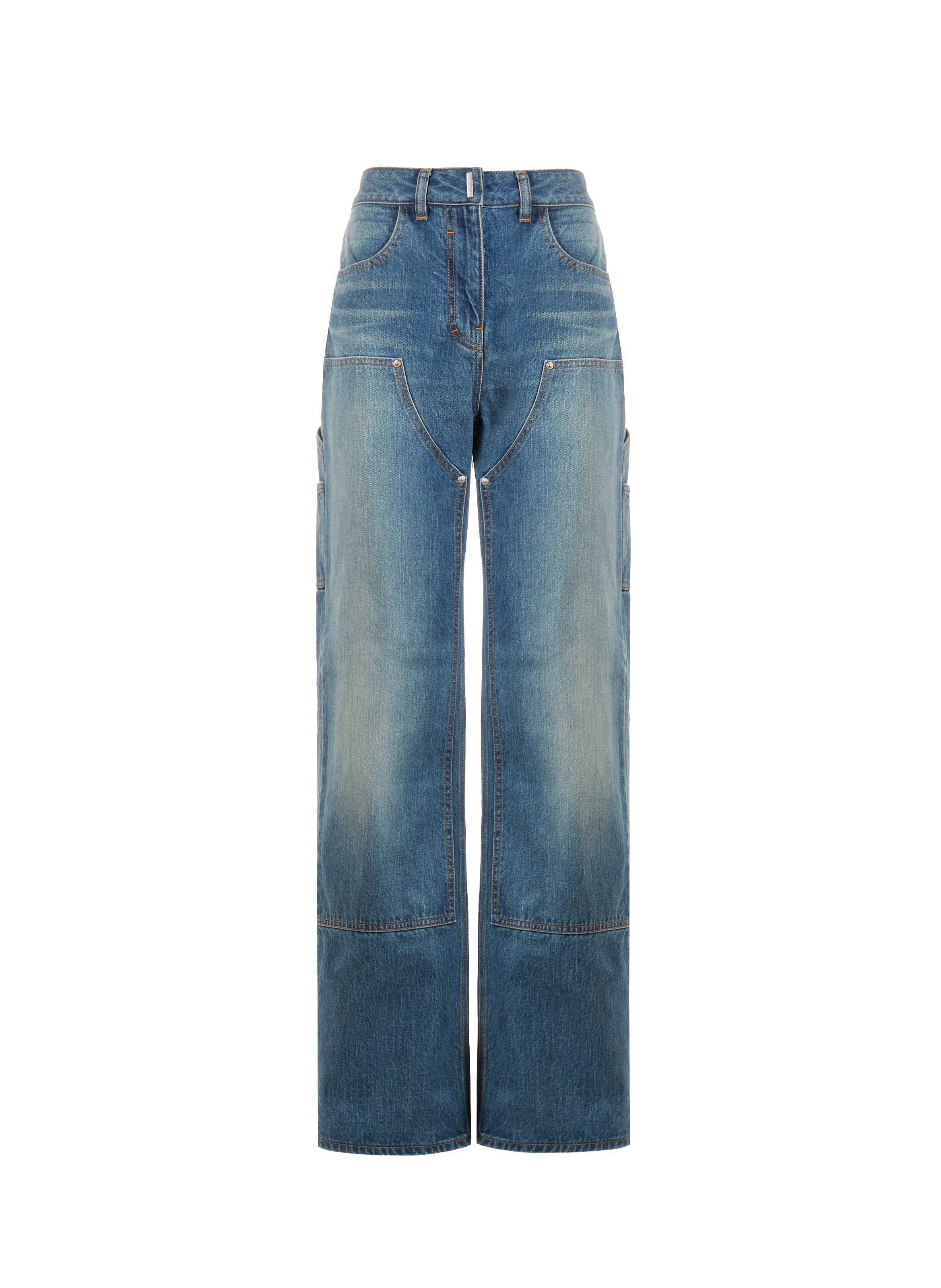 Jean large en coton  GIVENCHY Bleu