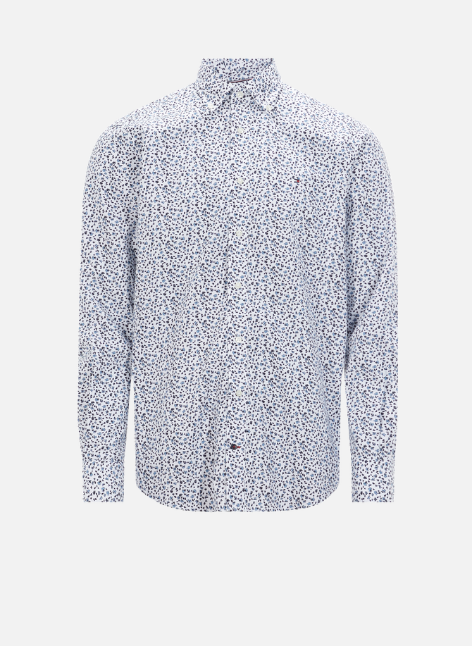 Floral-print cotton shirt TOMMY HILFIGER