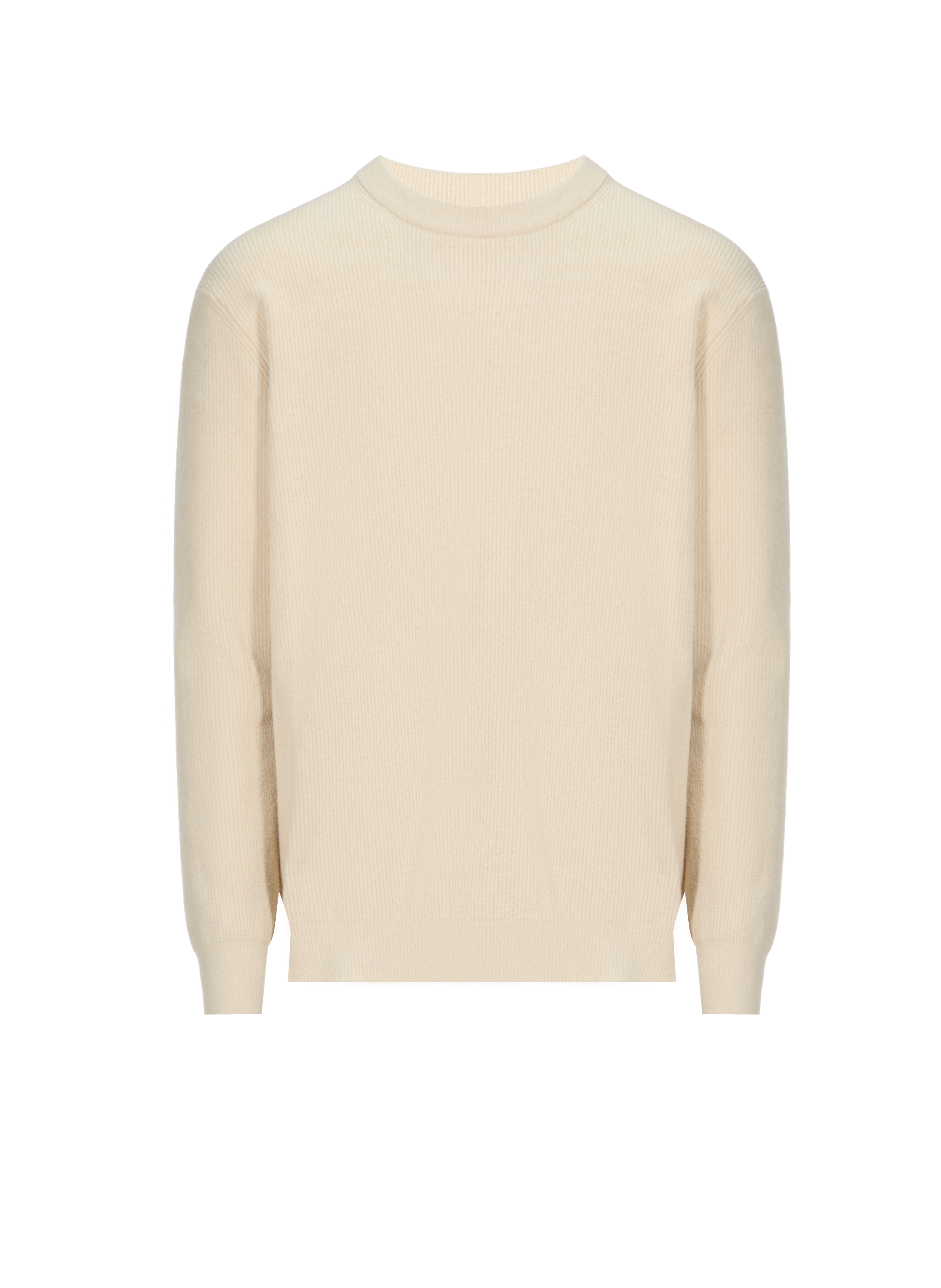 NN.07 Pull côtelé Beige