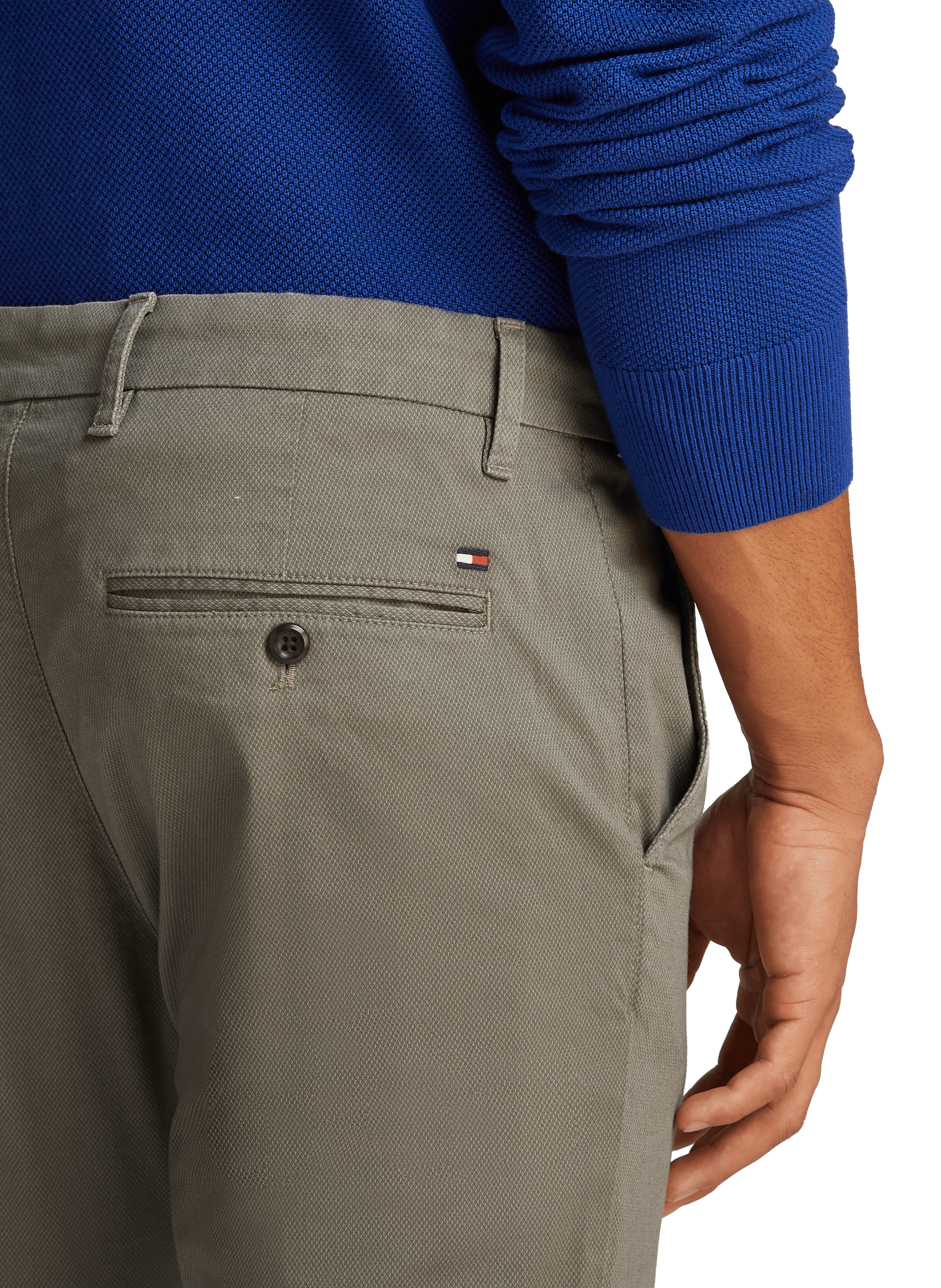 Slim-fit chinos TOMMY HILFIGER Grey
