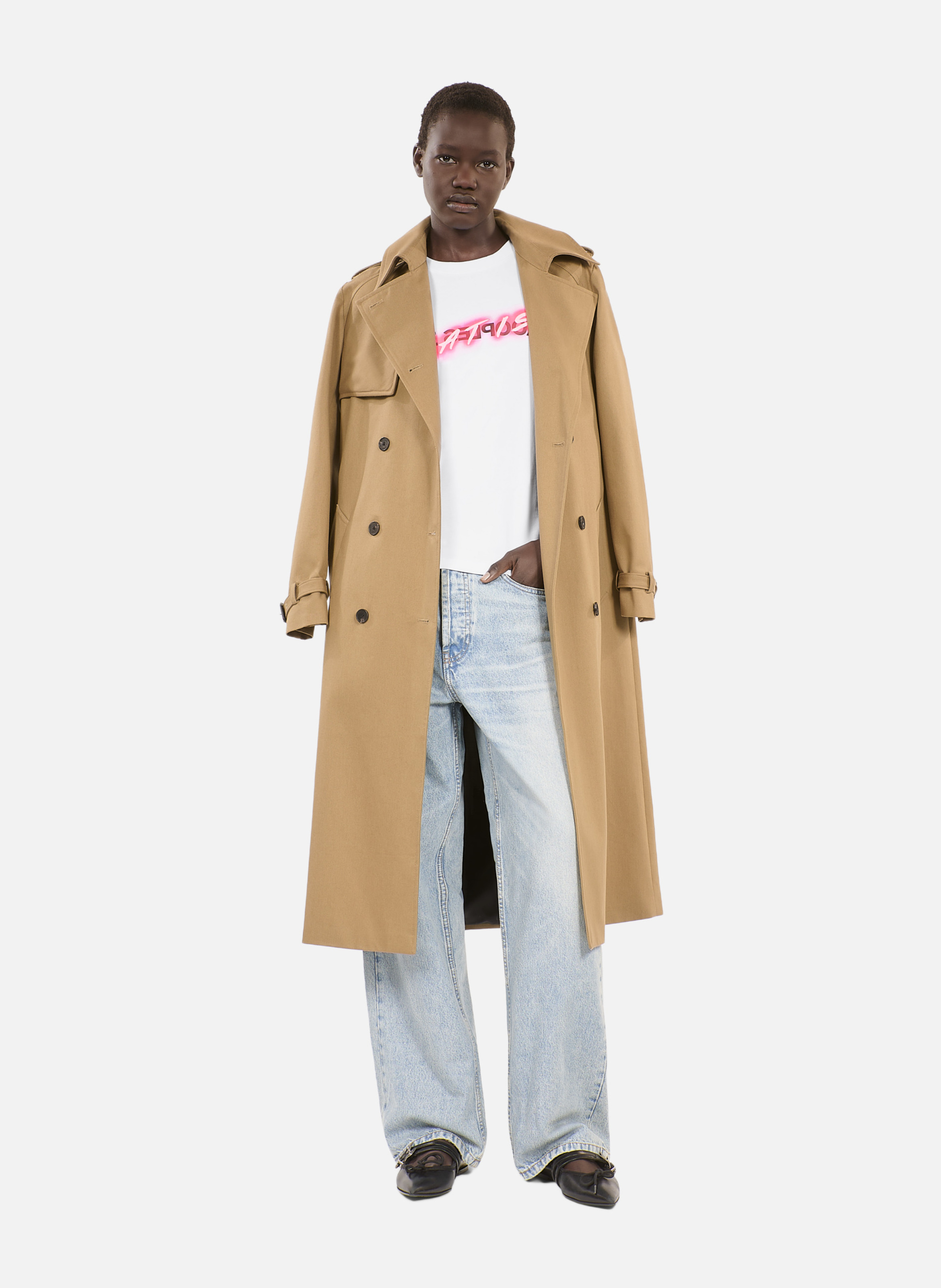 T-shirt en coton What Is THE KOOPLES Blanc