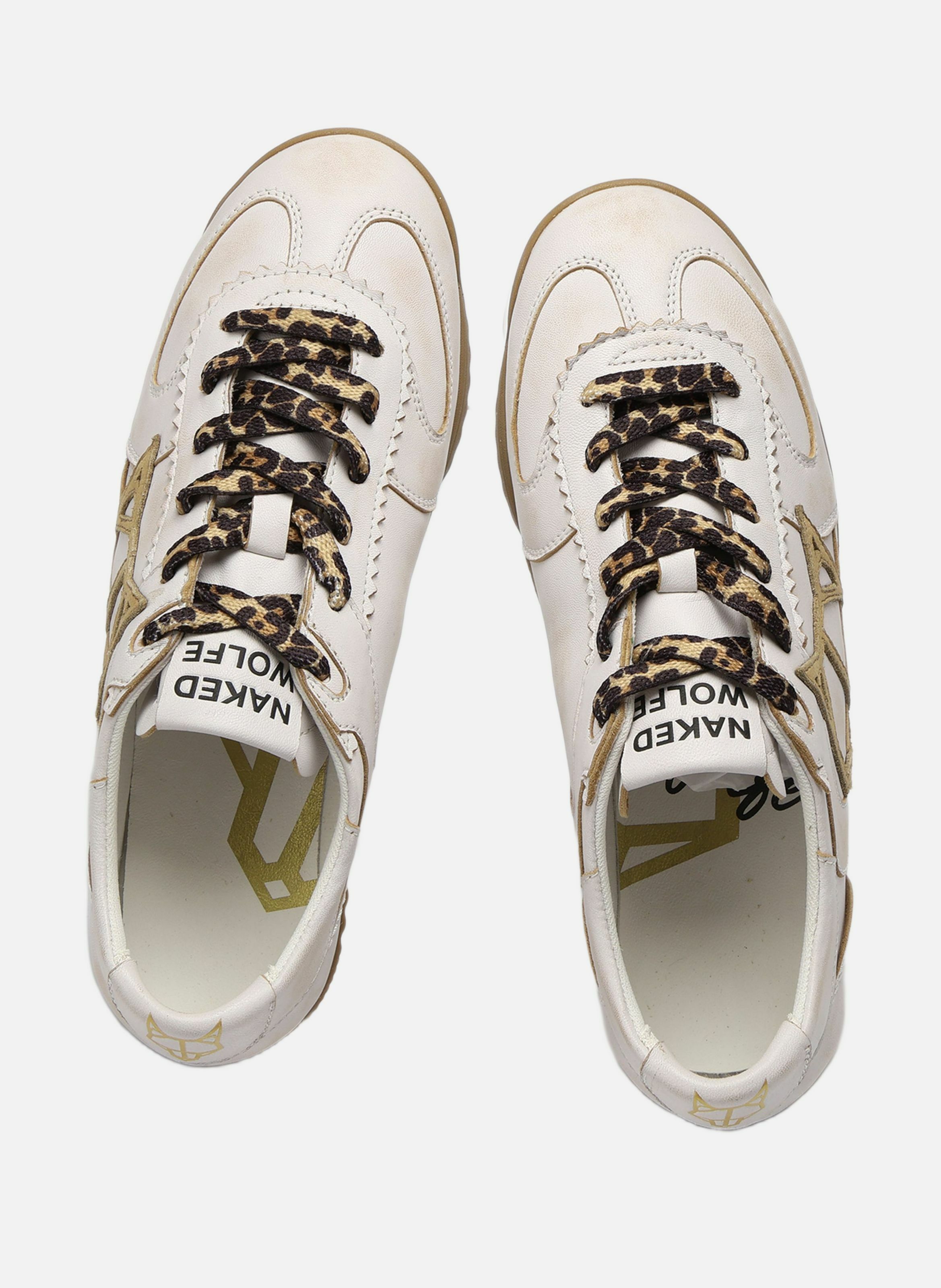 Baskets exposuree NAKED WOLFE Multicolore