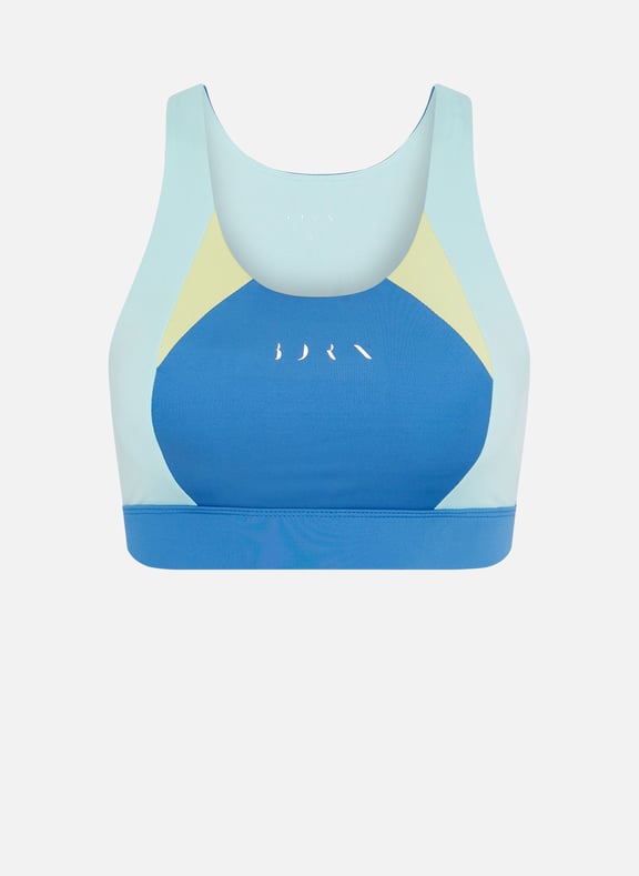 Darana soutien-gorge de sport à maintien élevé Bleu by BORN LIVING YOGA BORN LIVING YOGA Darana soutien-gorge de sport à maintien élevé Bleu