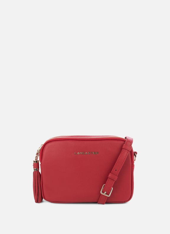 Petit sac trotteur - mademoiselle ana Rouge by LANCASTER LANCASTER Petit sac trotteur - mademoiselle ana Rouge