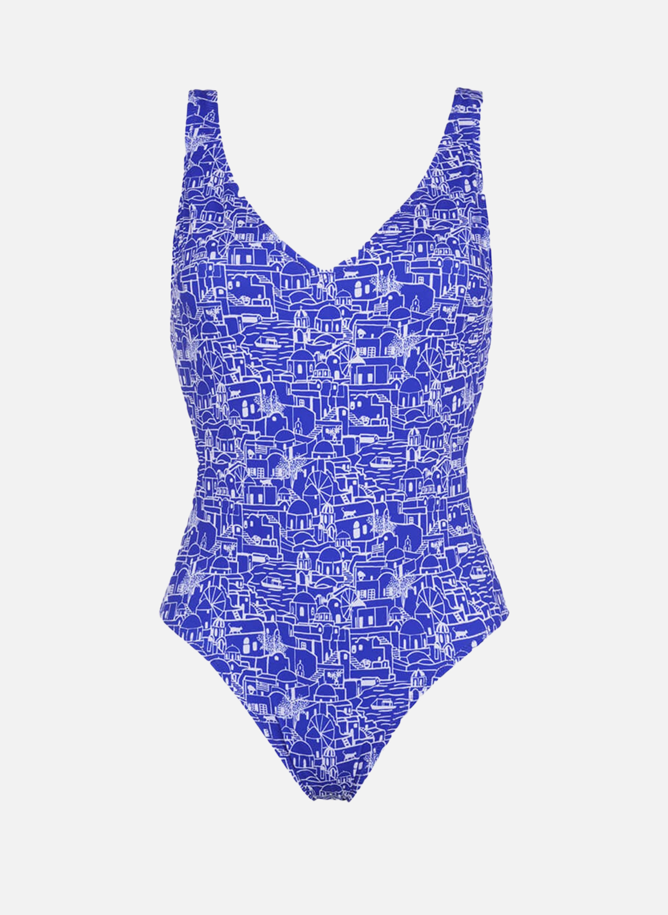 Maillot de bain une pièce   folegandros GILI'S Bleu