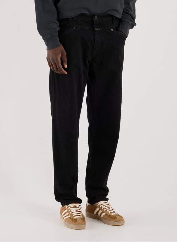 Straight-fit cotton jeans Black by CLOSED CLOSED Straight-fit cotton jeans Black