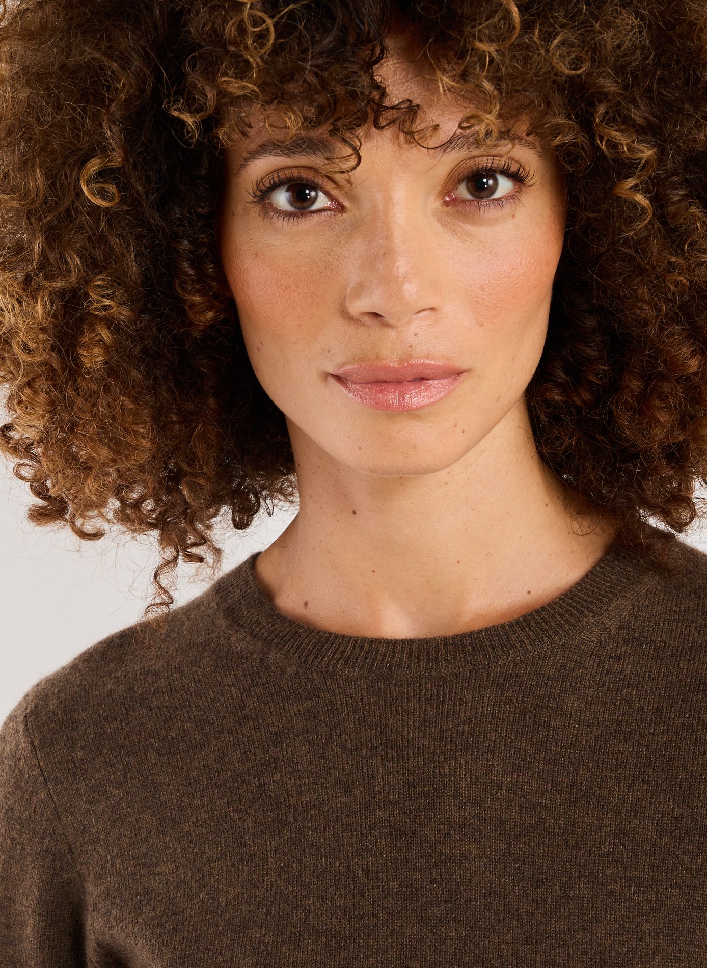  Cashmere jumper AU PRINTEMPS PARIS Brown