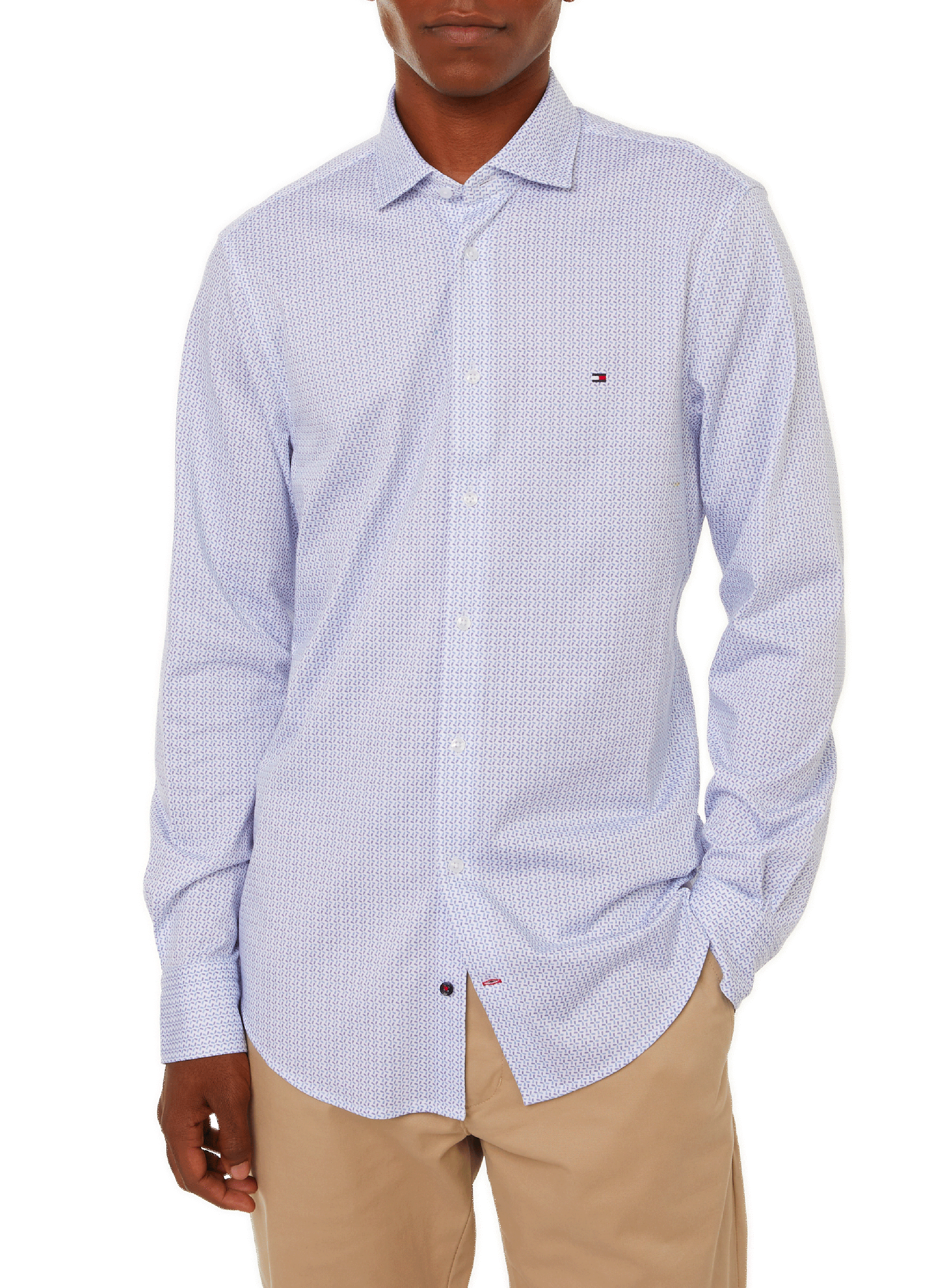Patterned shirt TOMMY HILFIGER Blue