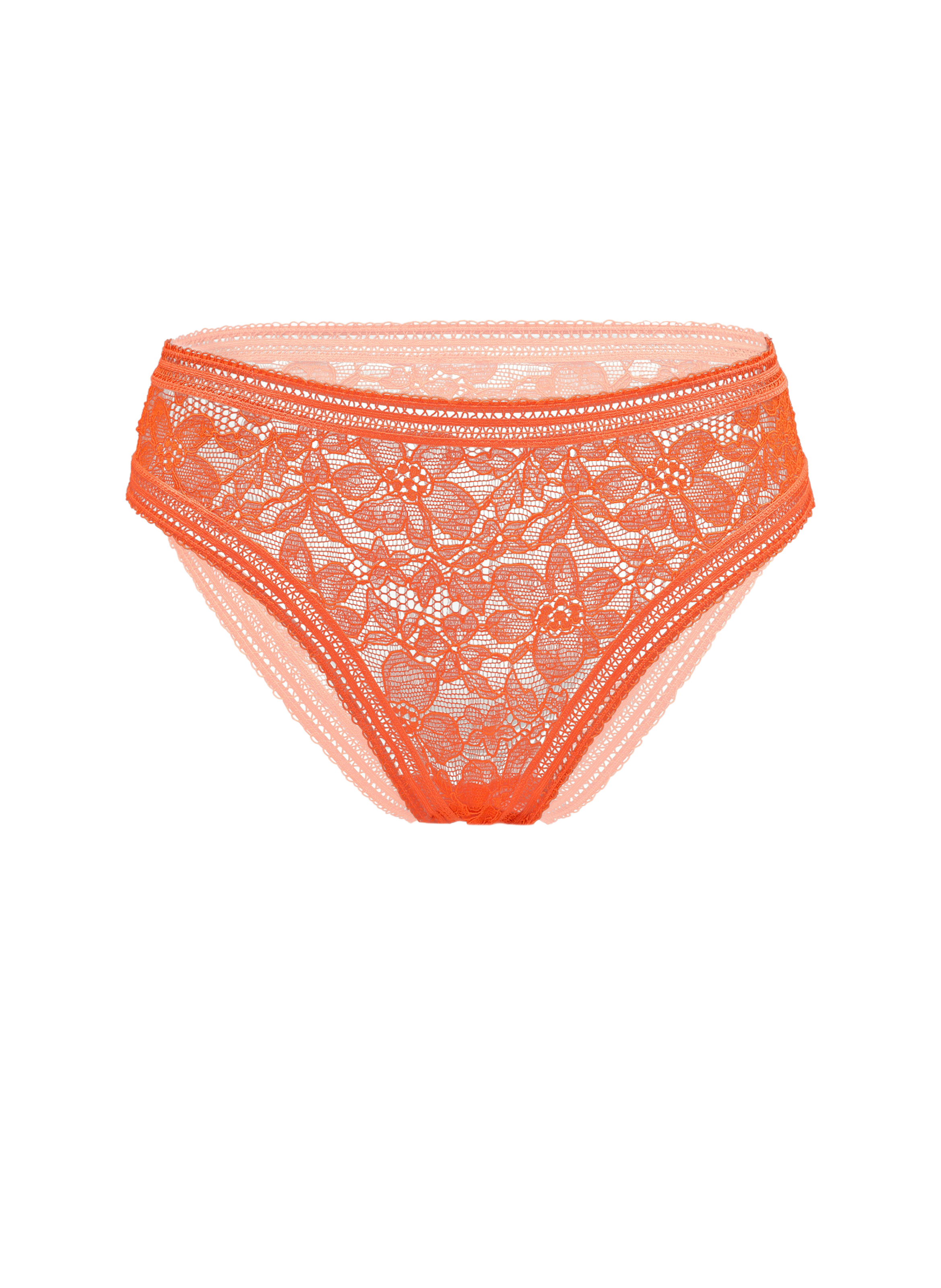 WOLFORD Culotte en dentelle Orange