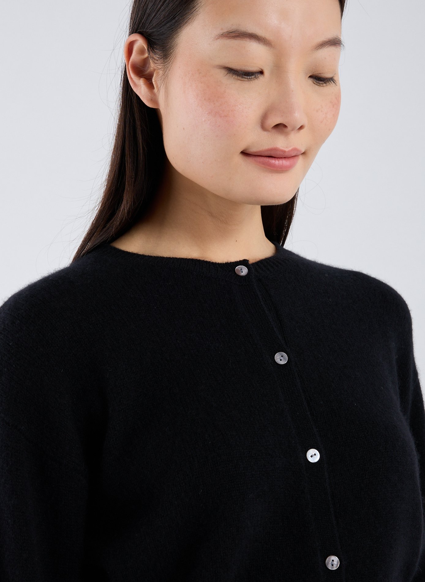 Cardigan en cachemire  ALMADA Noir