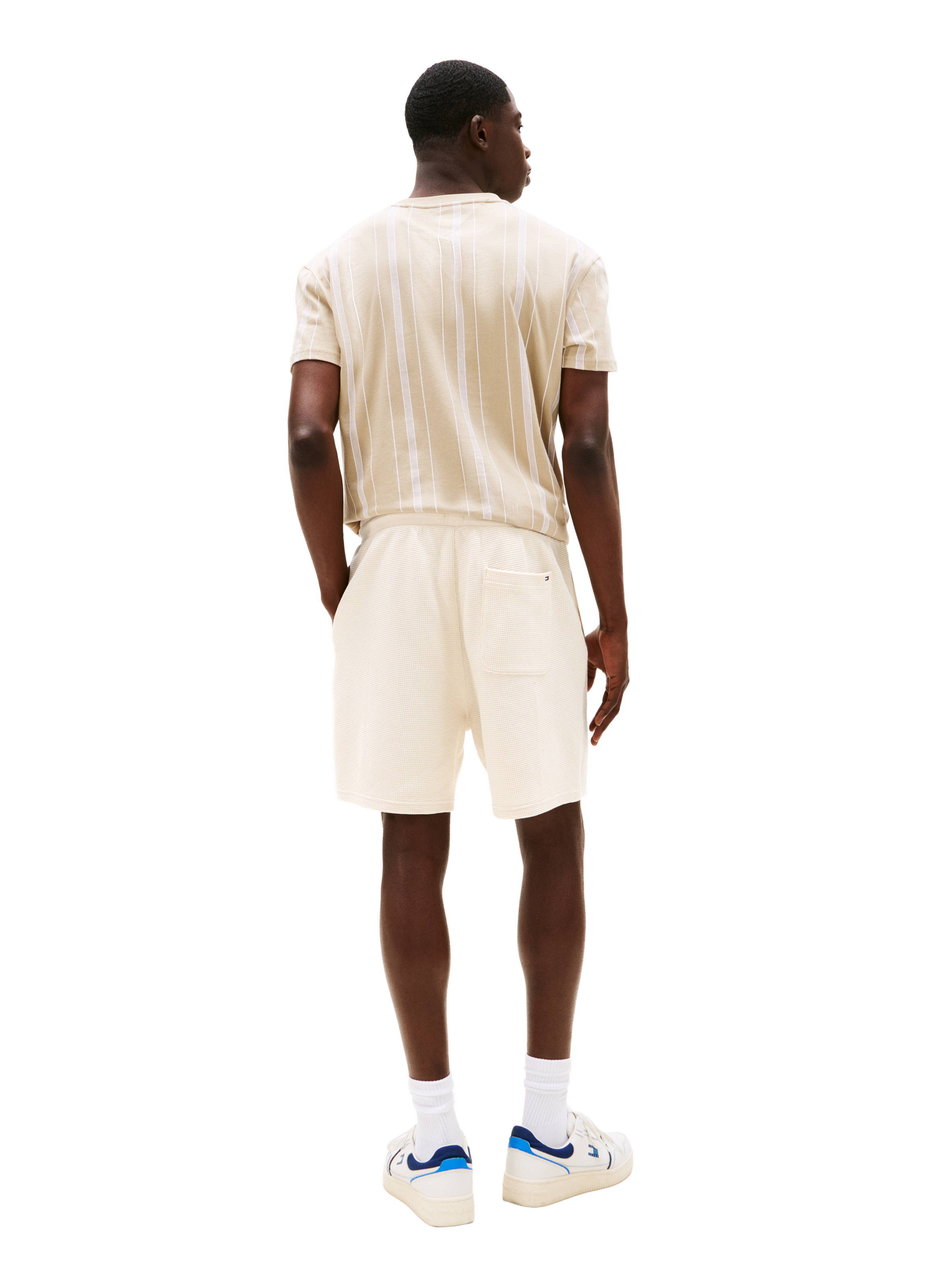 Cotton Shorts TOMMY HILFIGER Beige