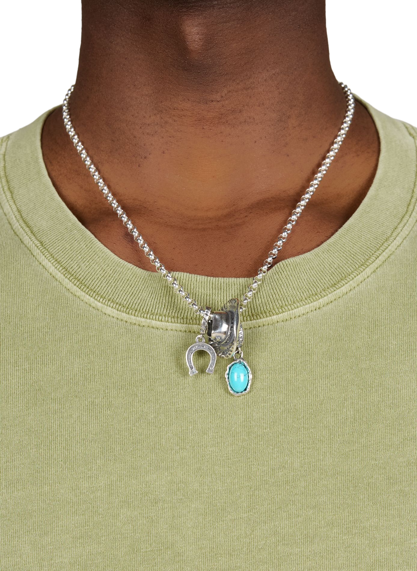 Collier Hat en argent sterling 925 TWO JEYS Argent