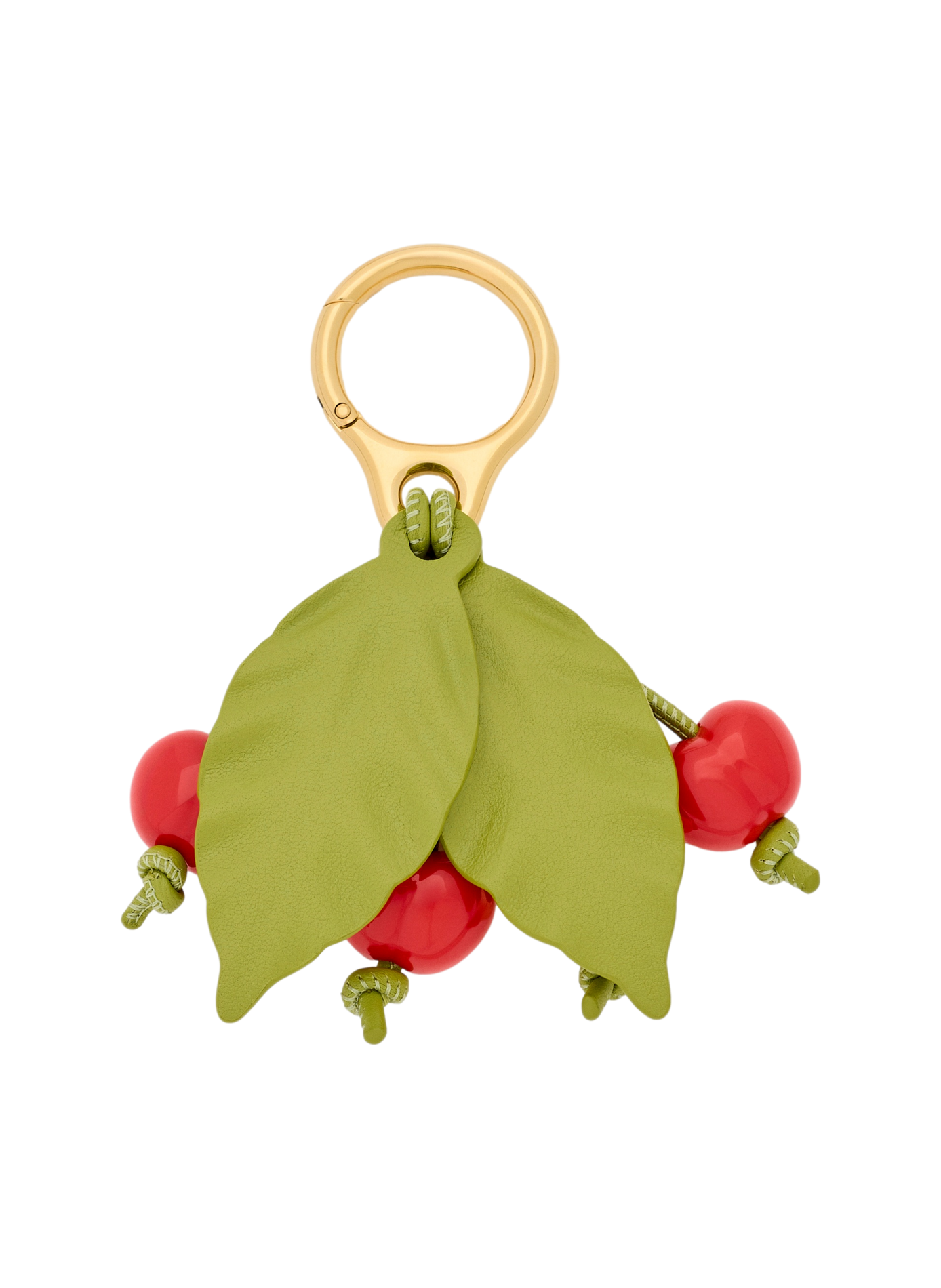 Charm cerises en cuir de veau classique LOEWE Multicolore
