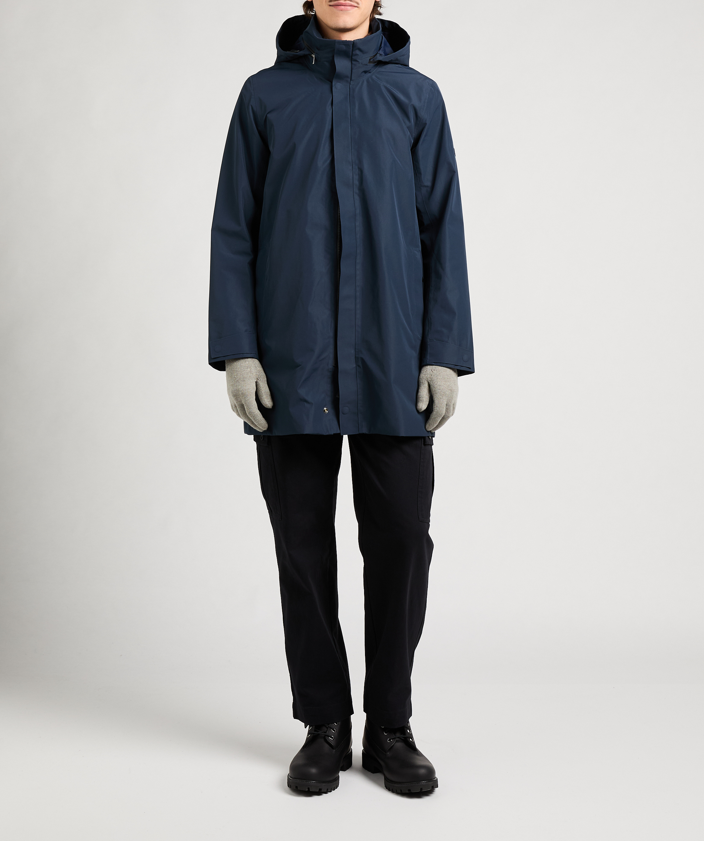 Parka Gore-Tex -> Parka Gore-Tex AIGLE Blu