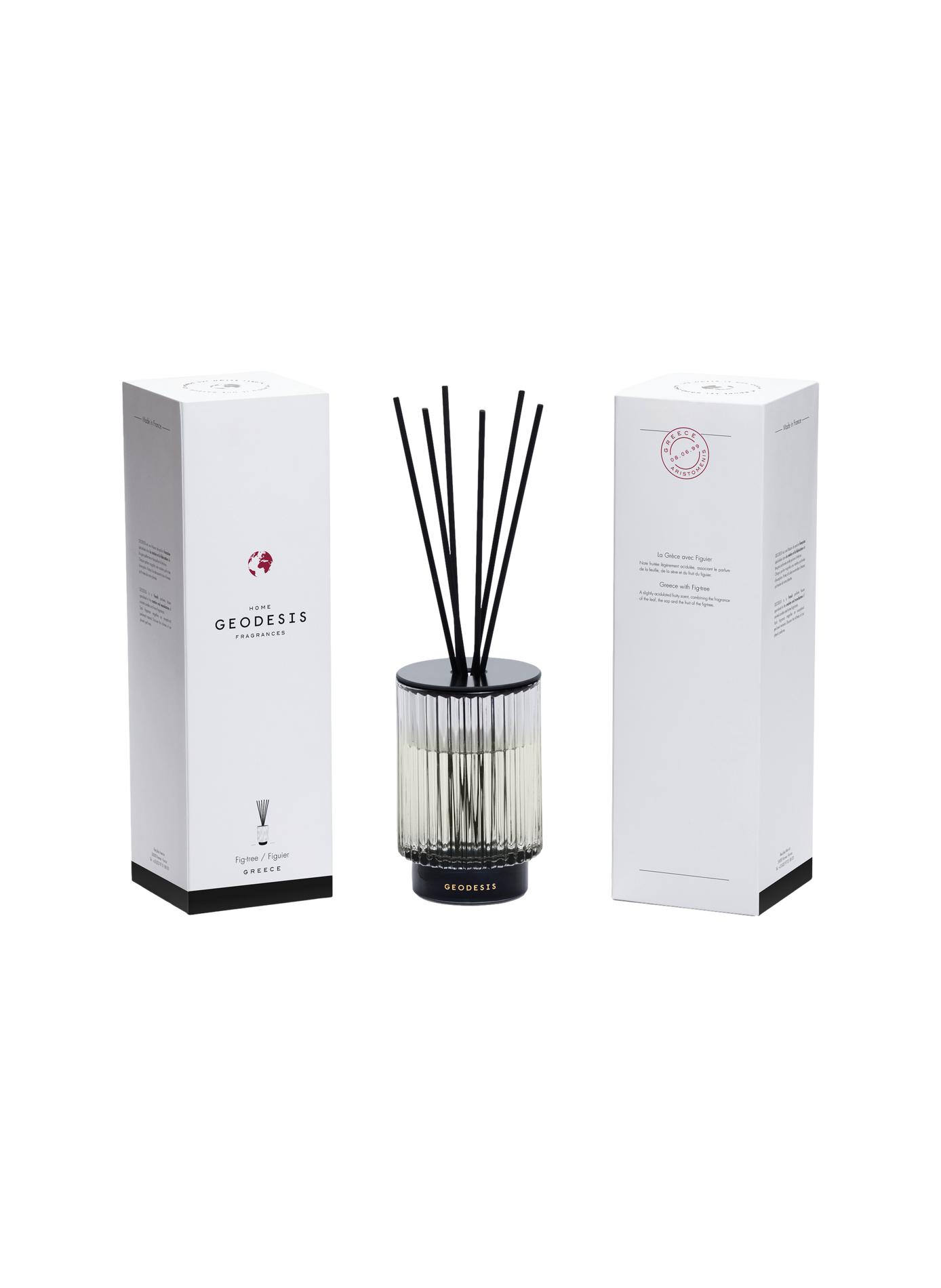 Diffuseur d'ambiance Prestige 300ml Figuier GEODESIS Transparent