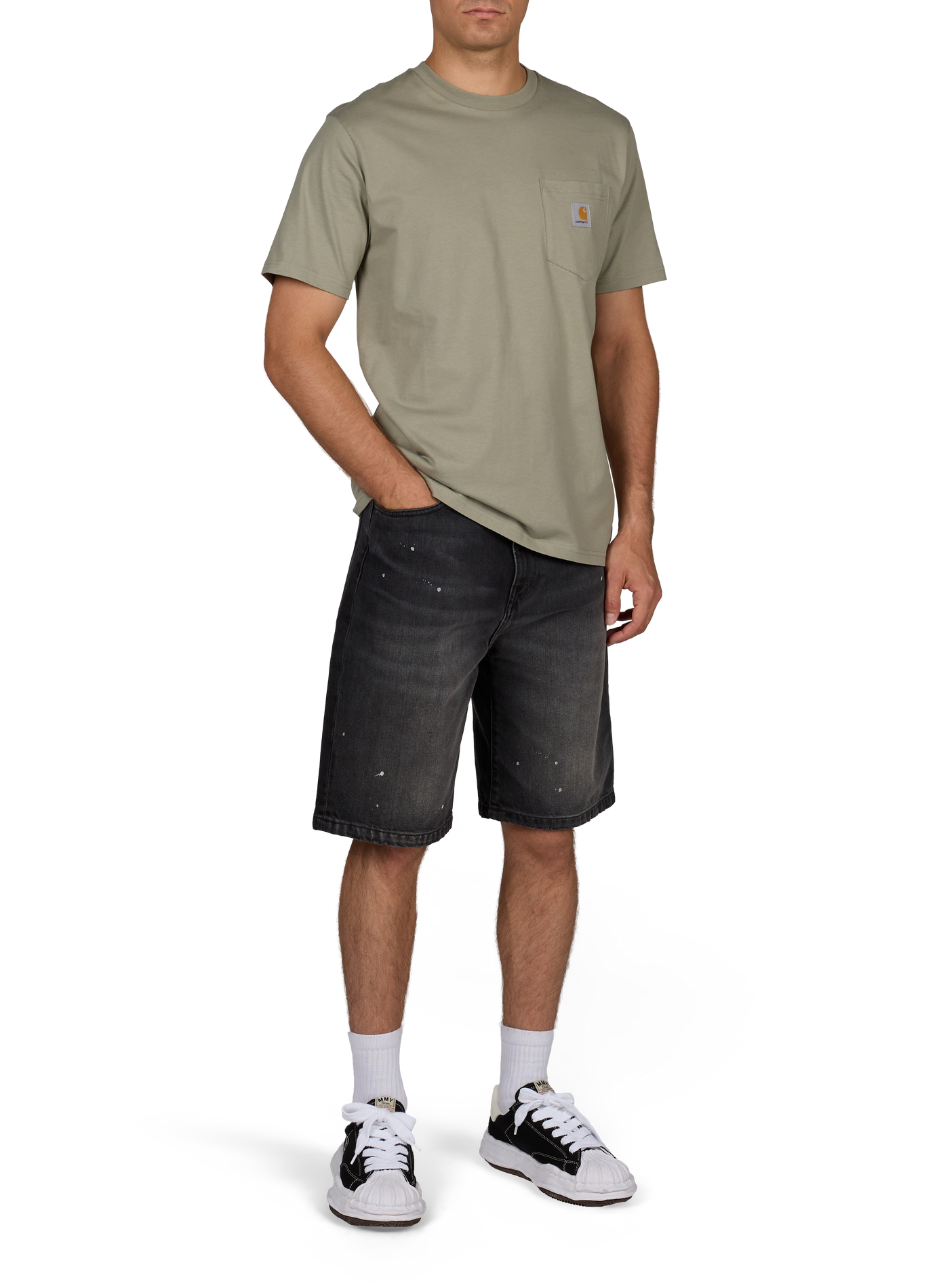 T-shirt Pocket en coton CARHARTT WIP Vert