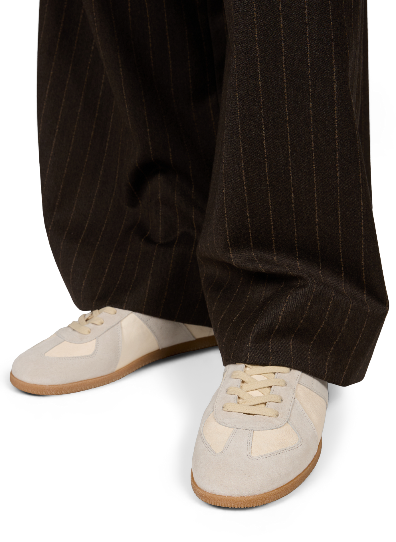 Low-top leather sneakers MAISON MARGIELA Beige