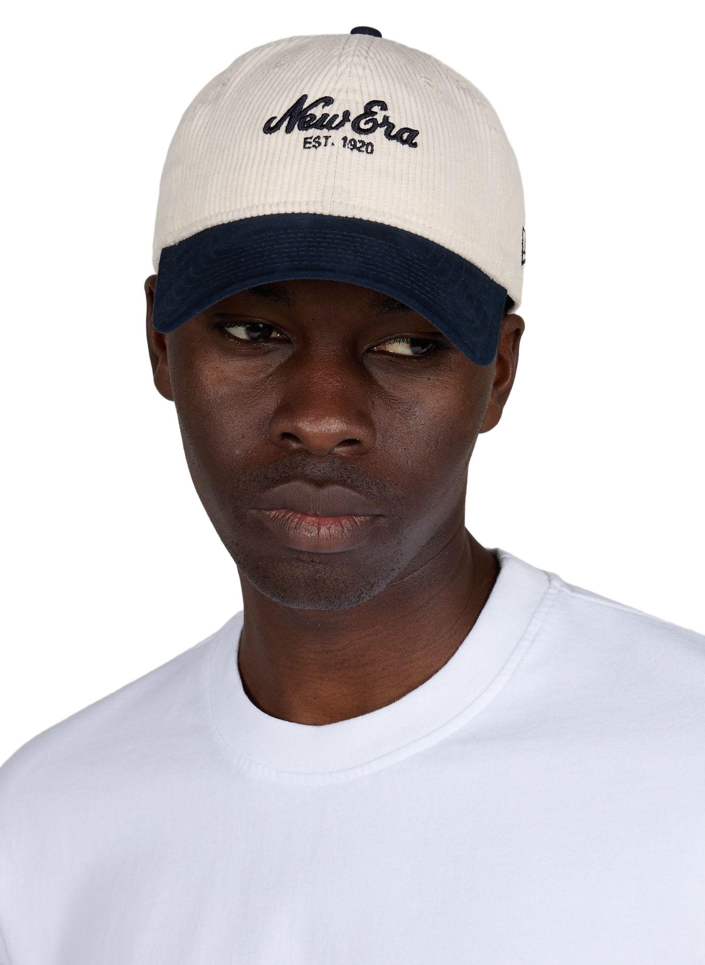 Casquette bi-colore en coton NEW ERA Multicolore