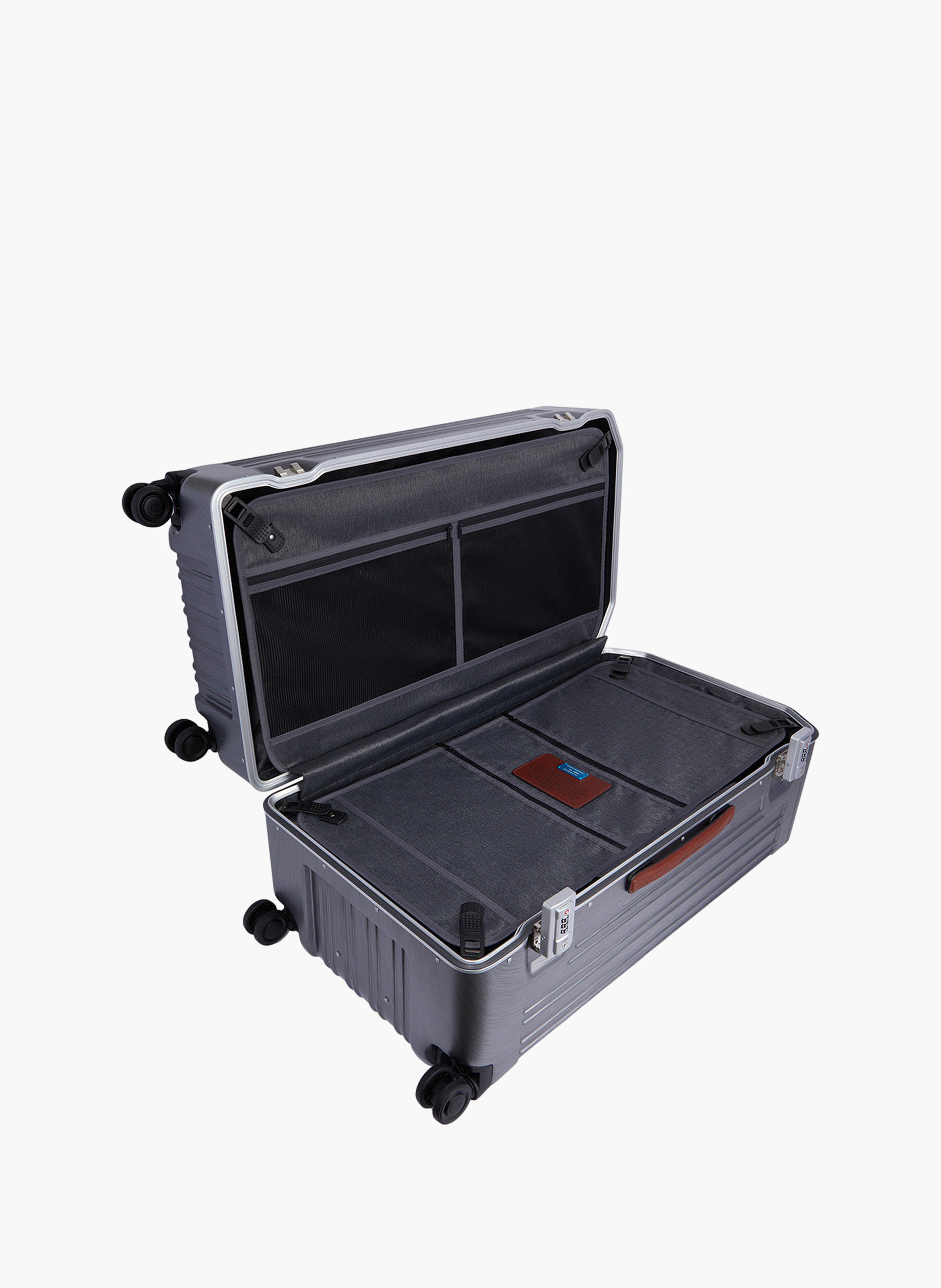 Valise soute à 4 roues format trunk PIQUADRO Noir