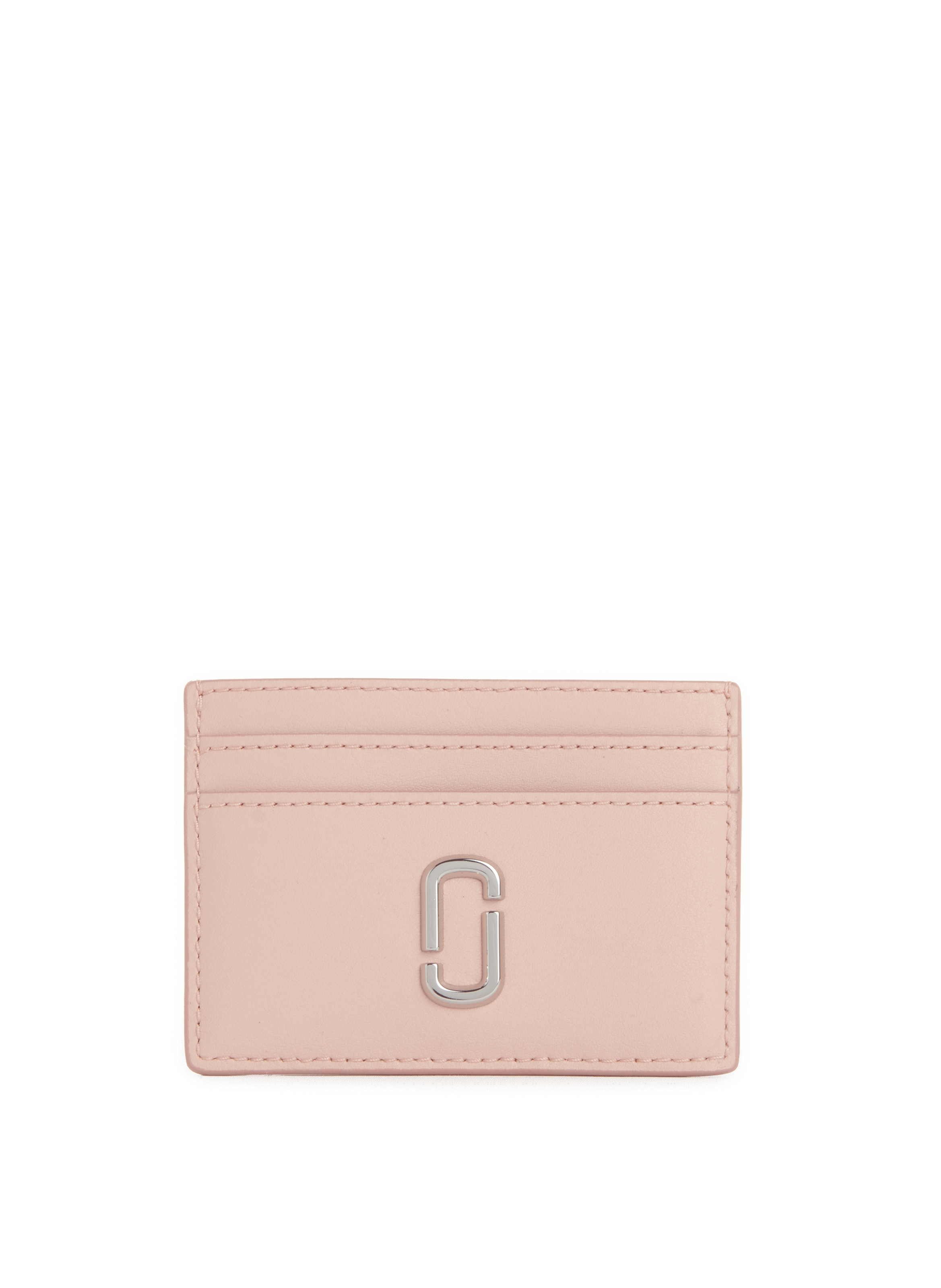Porte-cartes en cuir Rose