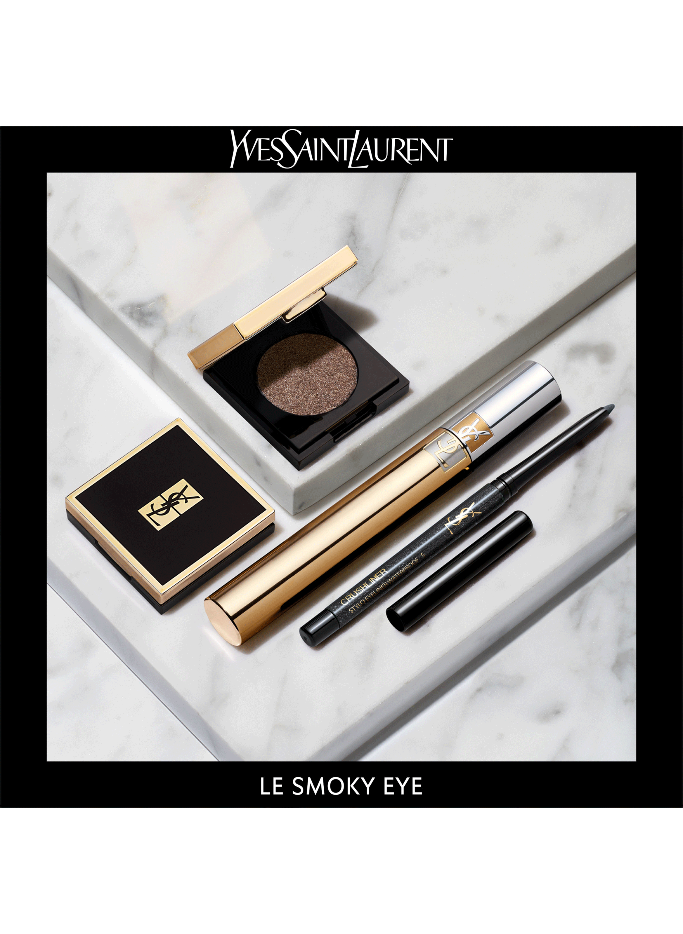 Mascaras Volume effet faux cils mascara volume indécent et longueur intense YVES SAINT LAURENT 01 noir haute densité