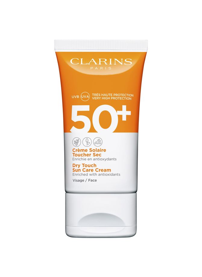 Dry Touch Sun Care Cream for Face UVA/UVB 50+ CLARINS